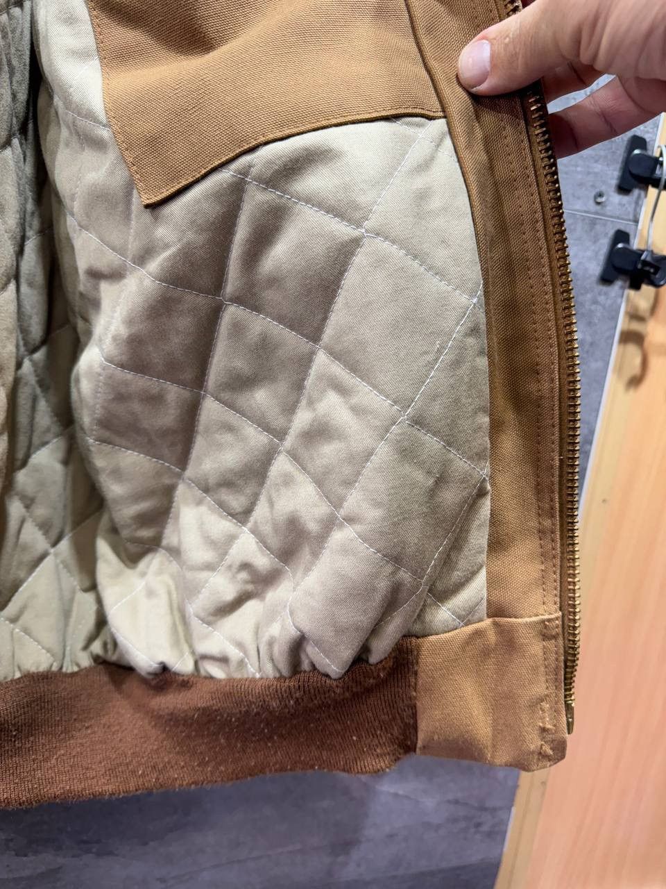 Other Carhartt FR Flame Resistant Mens Brown Bomber Vintage Jacket Size US XXL / EU 58 / 5 - 13 Thumbnail
