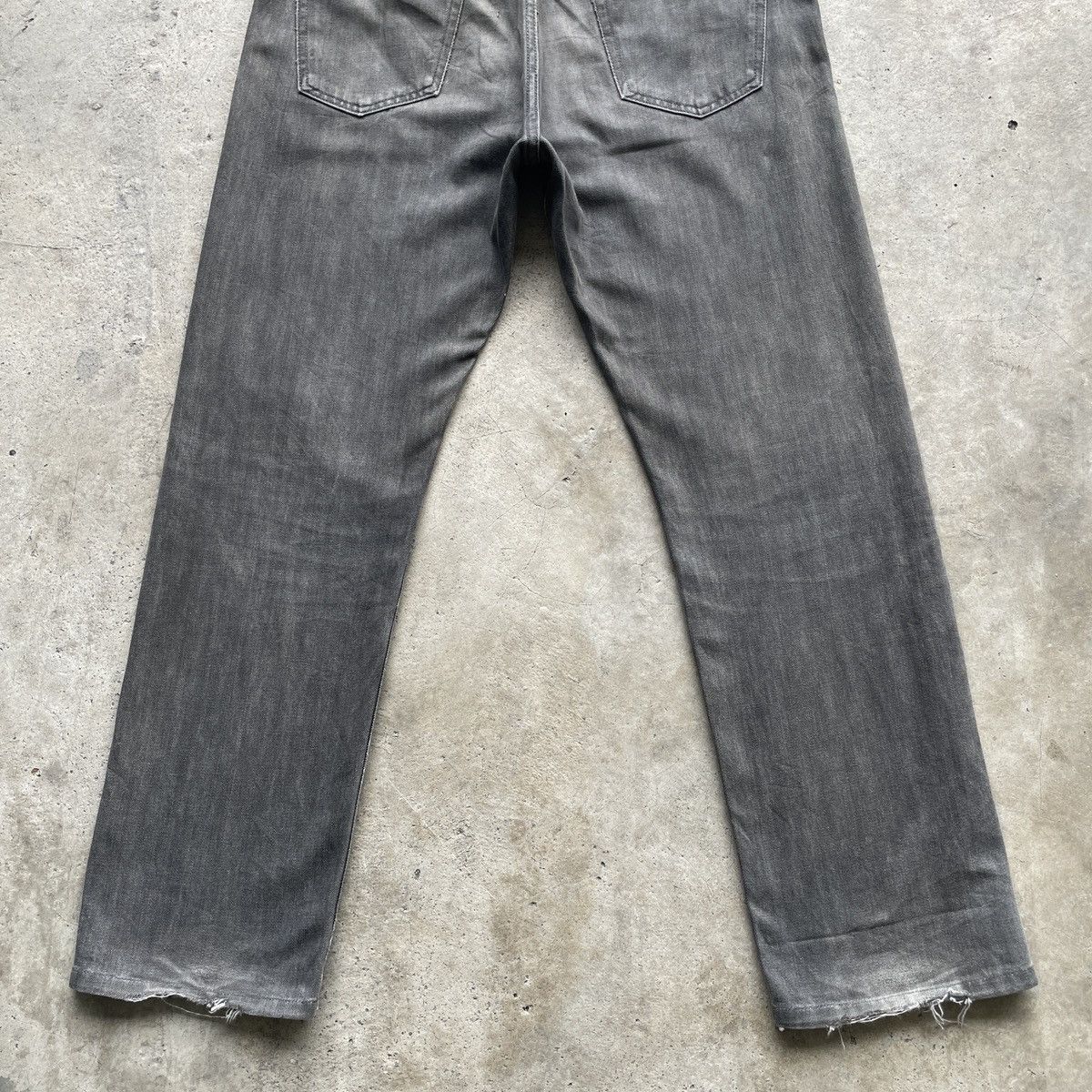 Japanese Brand Vintage Japanese Brand Faded Black Jeans Denim Pants W35 Size US 35 - 9 Thumbnail