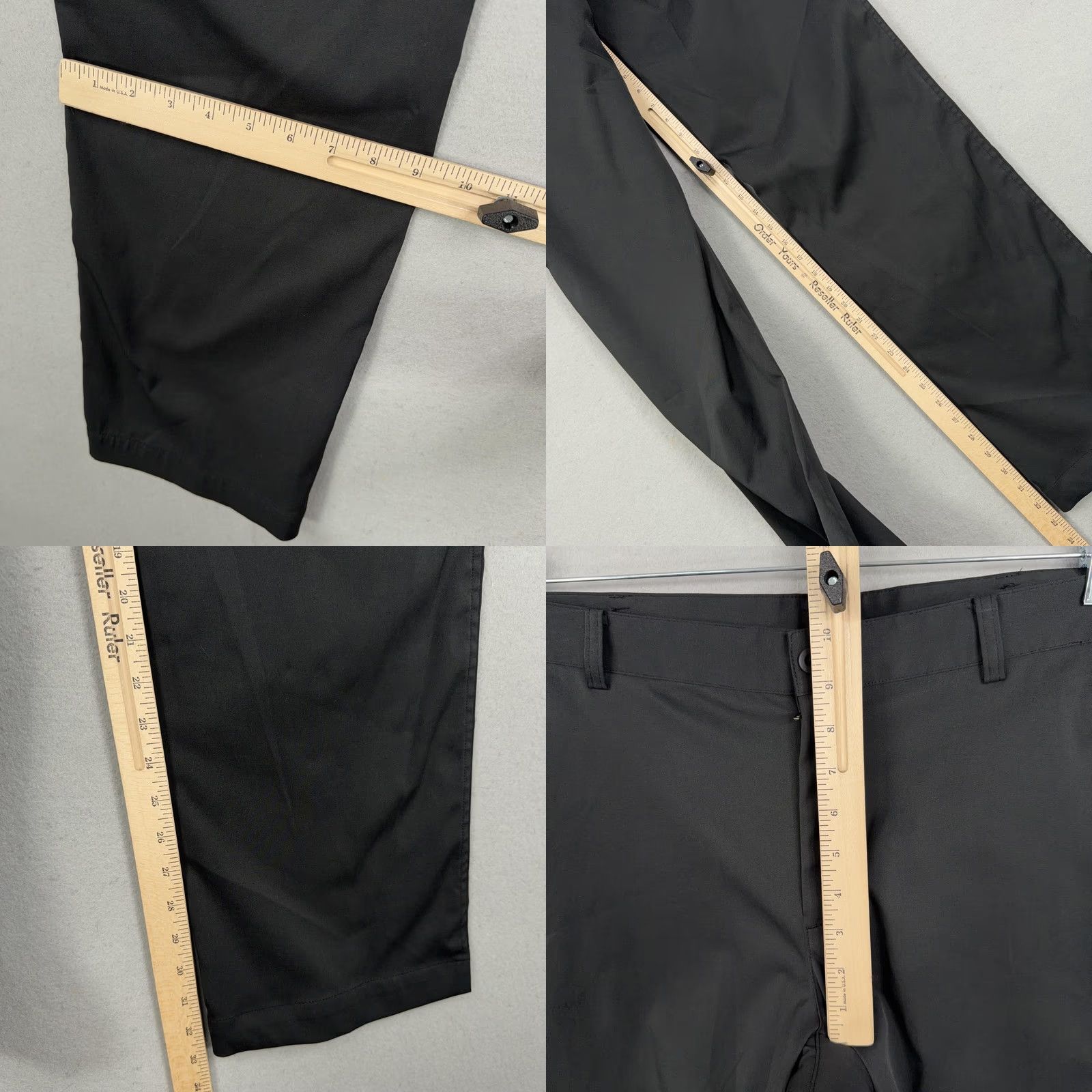 Nike Nike Golf Pants Mens 34x34 Dri-FIT Grey Stretch Polyester Spandex Casual Chino On-Course Wear Mens Size US 34 / EU 50 - 9 Thumbnail