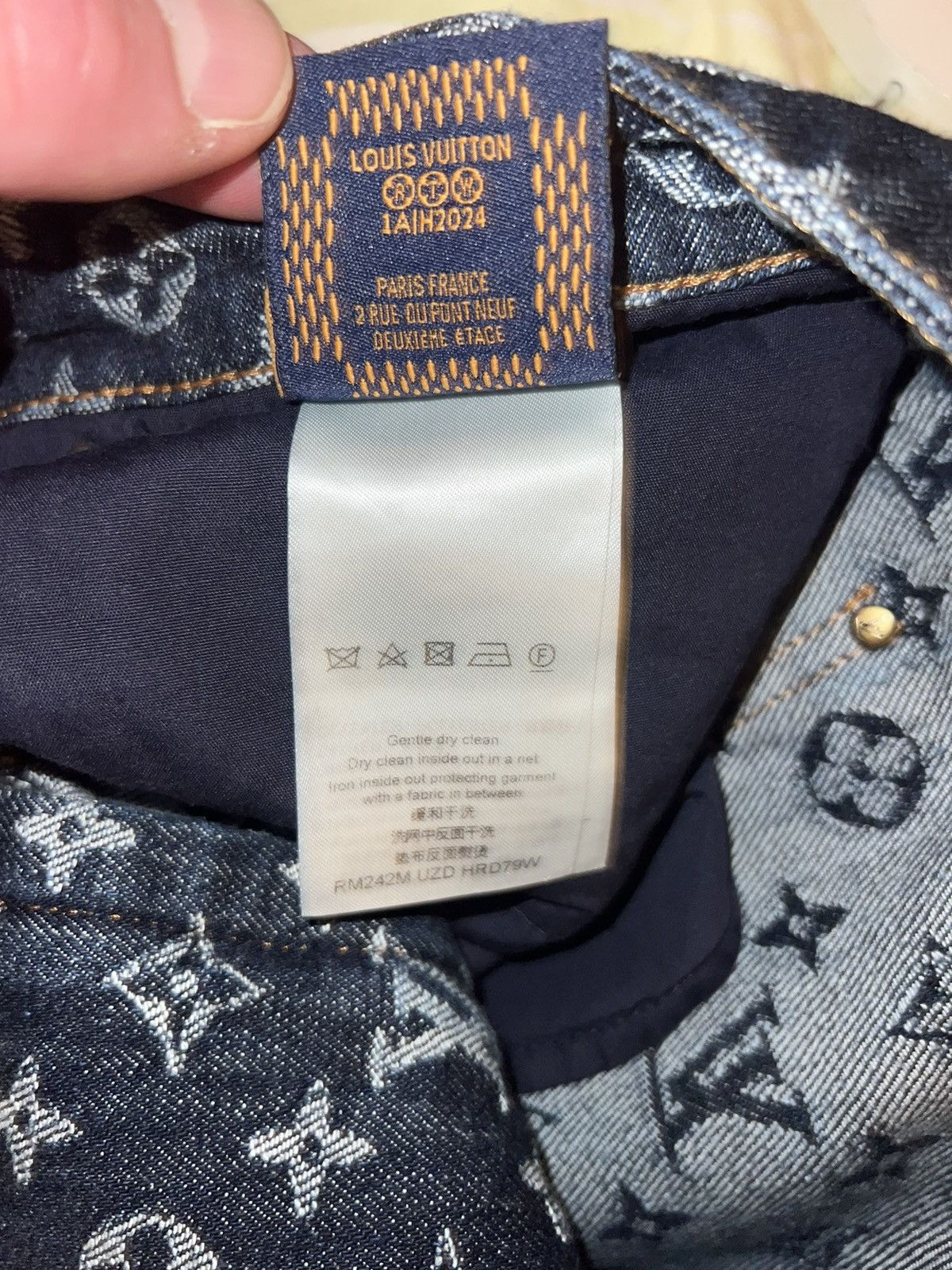 Louis Vuitton Louis Vuitton Monogram Denim Size US 40 / EU 56 - 11 Thumbnail