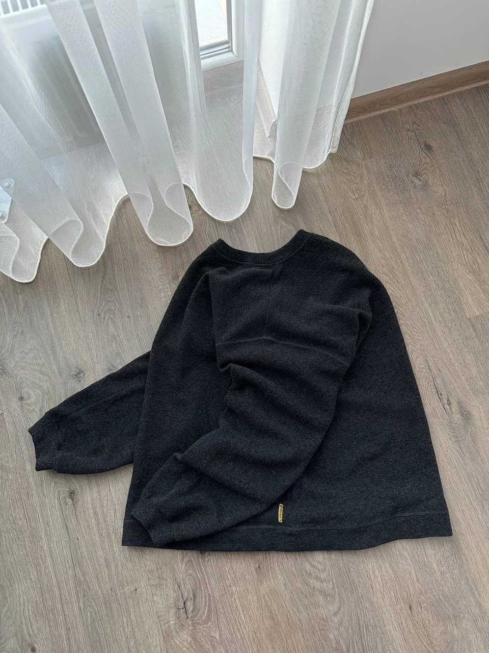 Armani × Vintage Vintage Armani Jeans Navy Gray Sweater Size US XL / EU 56 / 4 - 7 Thumbnail