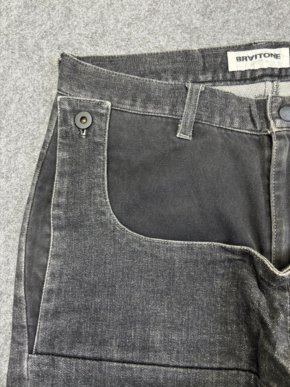Japanese Brand 💥Rare💥BRAITONE Hybrid Street Multipockets Denim F870 Size US 30 / EU 46 - 6 Thumbnail