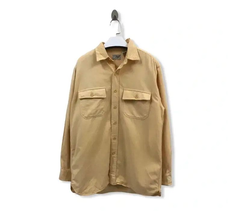 L.L. Bean Vintage LL.Bean Double Pocket Button Up Shirt Size US M / EU 48-50 / 2 - 1 Thumbnail