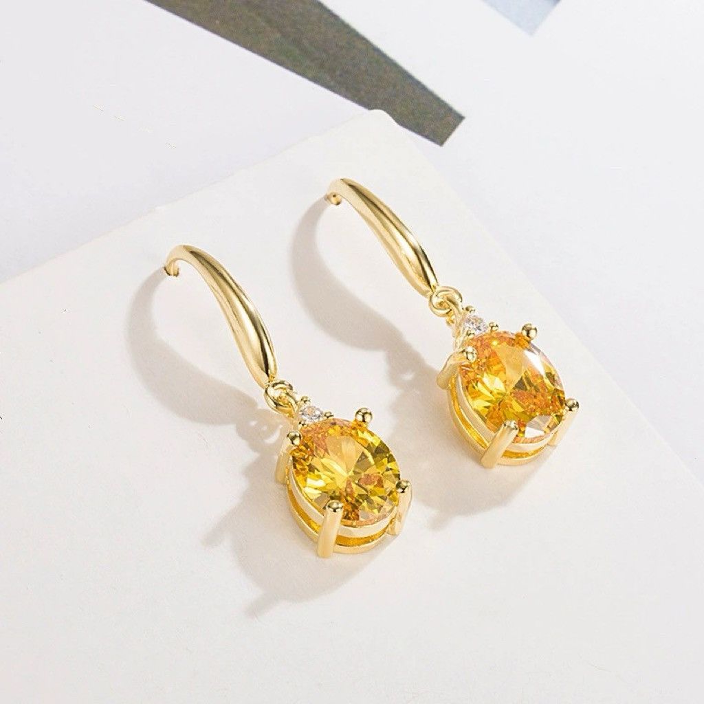 Other Elegant Crystal Dangle Drop Earrings for Women Size ONE SIZE - 3 Thumbnail