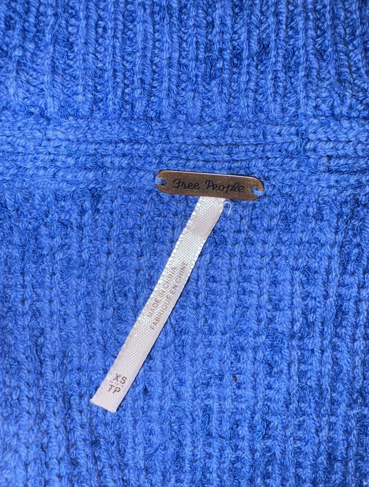 Free People Free People Sunday Scoop Oversized Sweater Size XS / US 0-2 / IT 36-38 - 4 Thumbnail