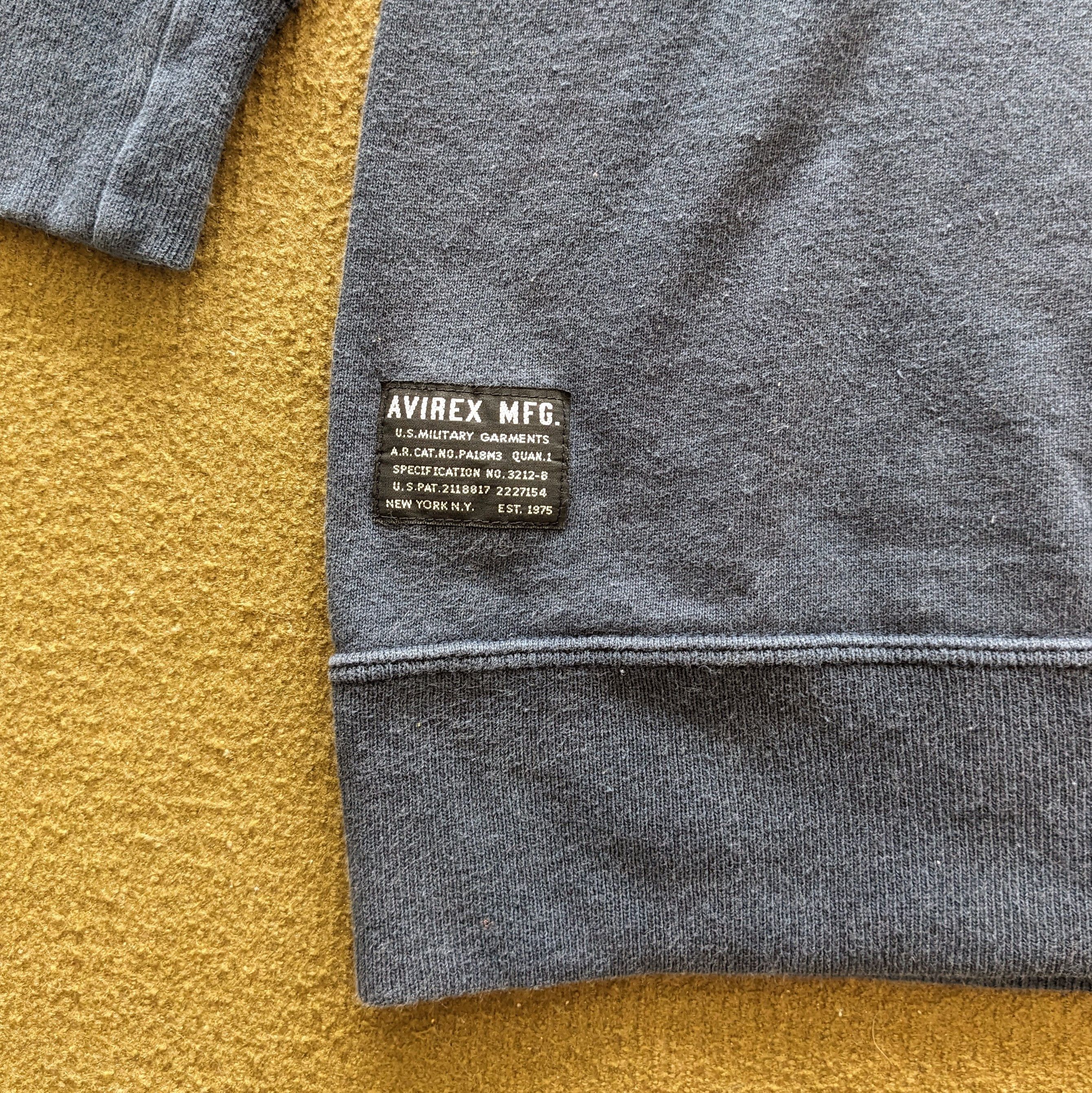 Vintage Vintage AVIREX NYC New York City Sweatshirt Size US L / EU 52-54 / 3 - 4 Thumbnail