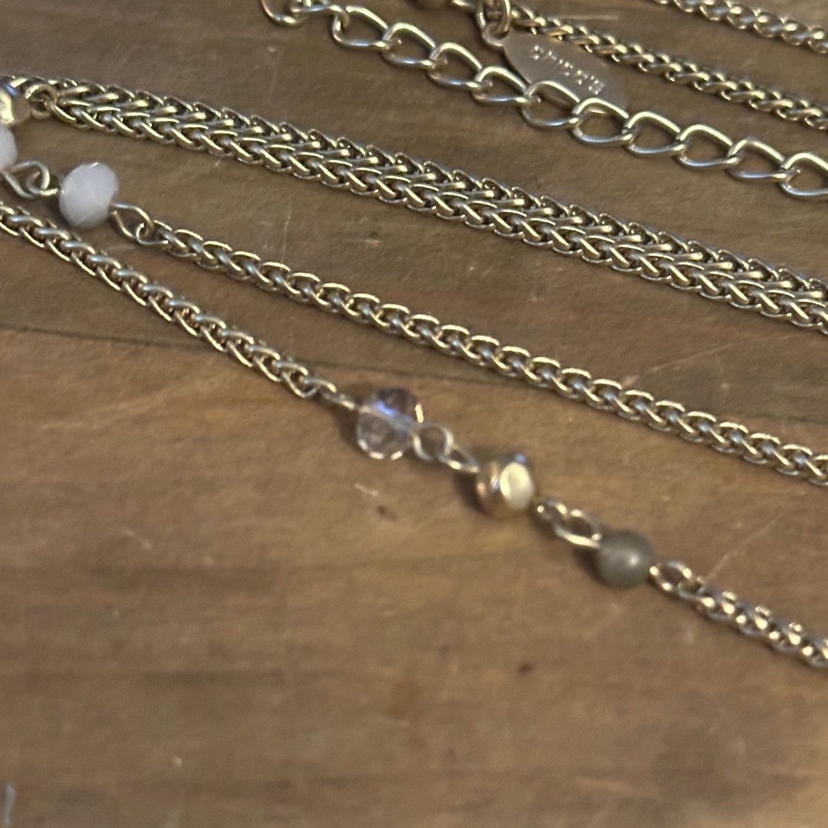 Chicos Chico’s gold tone hope and strength lariat necklace Size ONE SIZE - 3 Thumbnail