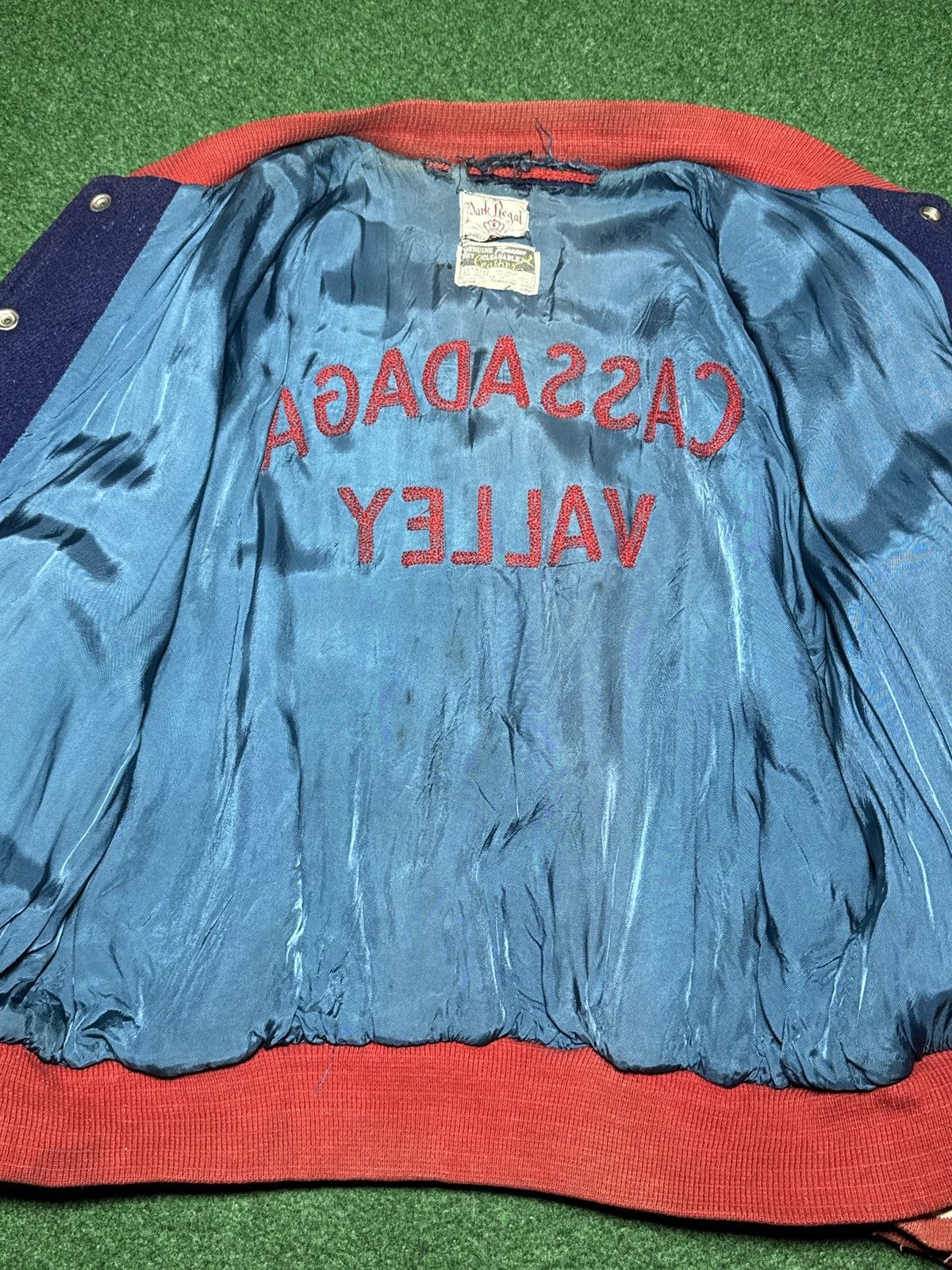 Vintage 50s 60s Park Regal Cassadaga Valley New York Varsity Jacket Size US S / EU 44-46 / 1 - 6 Thumbnail