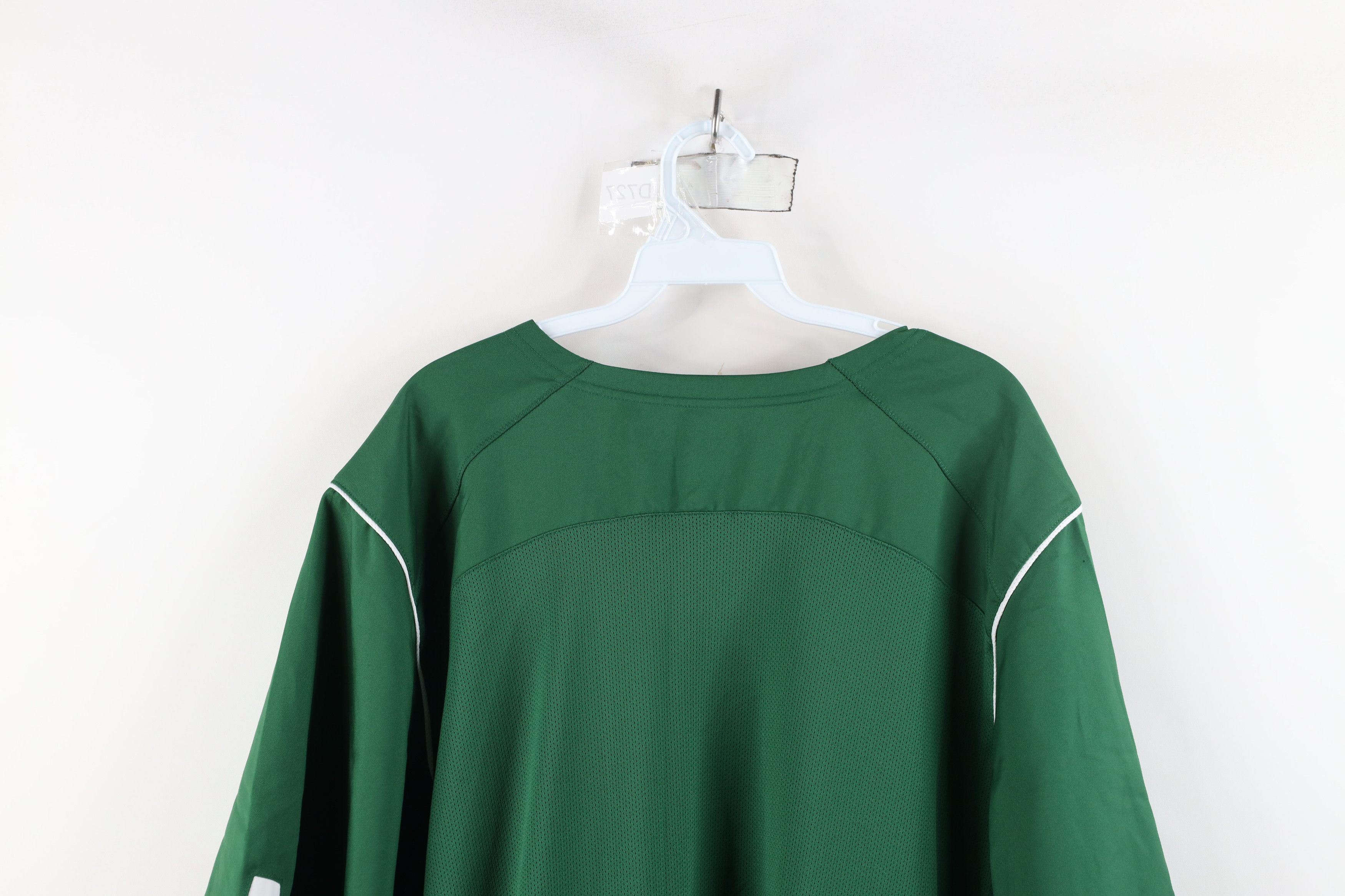 Nike × Vintage Vintage Y2K Nike Mini Swoosh Short Sleeve Pullover Jacket Size US XL / EU 56 / 4 - 12 Thumbnail