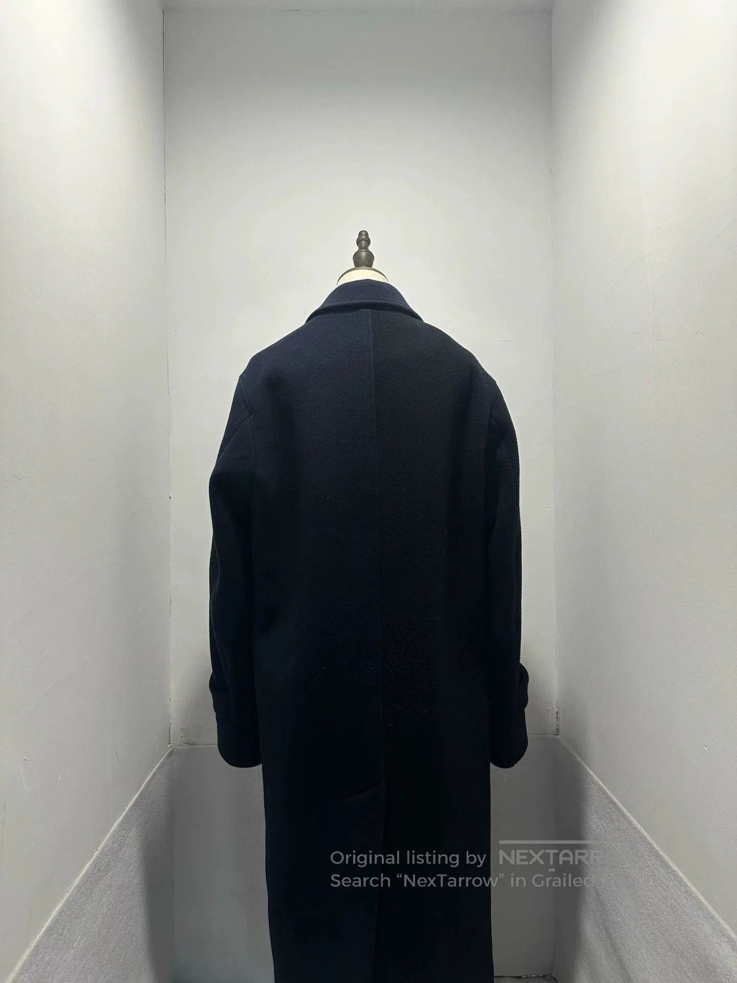 Loewe Loewe Black Blue Wool Coat. Size US L / EU 52-54 / 3 - 3 Thumbnail