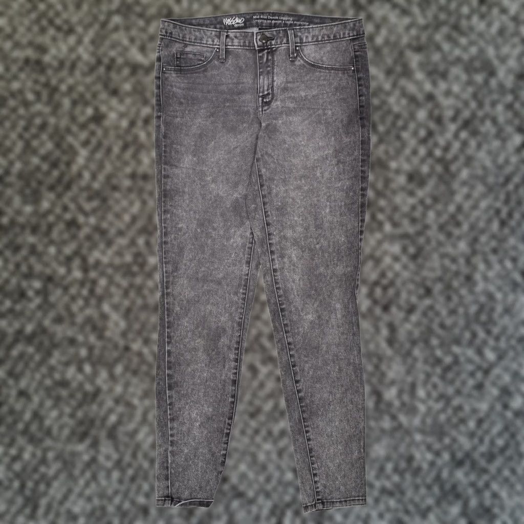 Mossimo MOSSIMO Womens Jeans M Jegging Grey Cotton W30 L31 US 6 Size 32" / US 10 / IT 46 - 1 Thumbnail