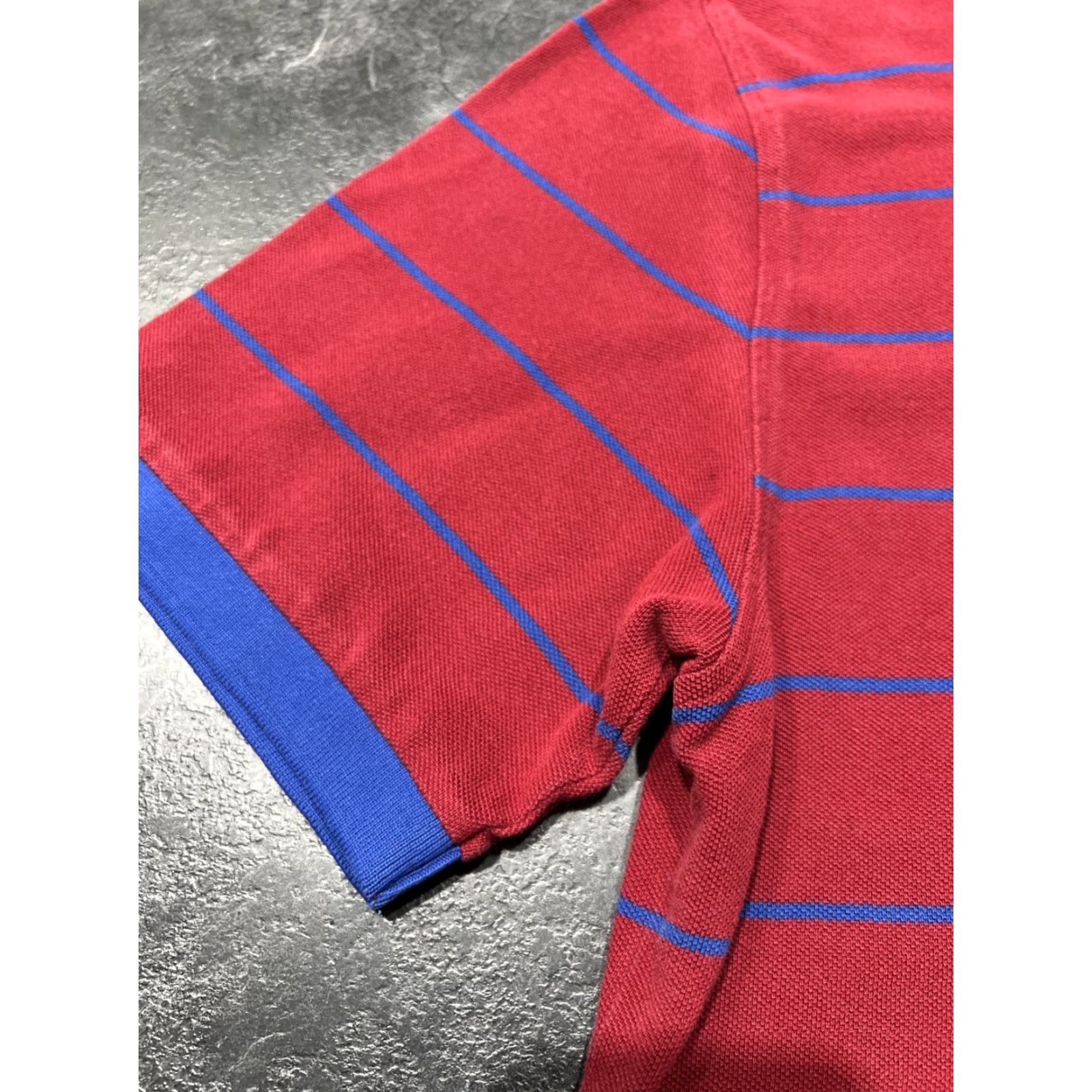 Brooks Brothers Brooks Brothers 1818 Polo Shirt Men Large Short Sleeve Striped Blue Red Multicolor Size US L / EU 52-54 / 3 - 5 Thumbnail