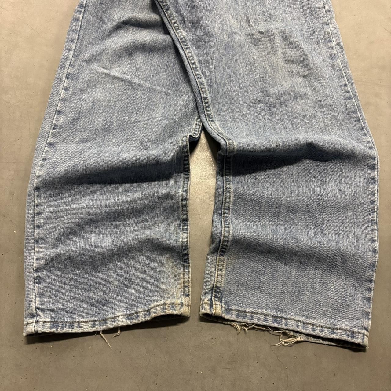 Vintage Crazy Vintage Y2K/2000s Baggy Grunge Medium Blue Wash Denim Jeans! Size US 40 / EU 56 - 5 Thumbnail