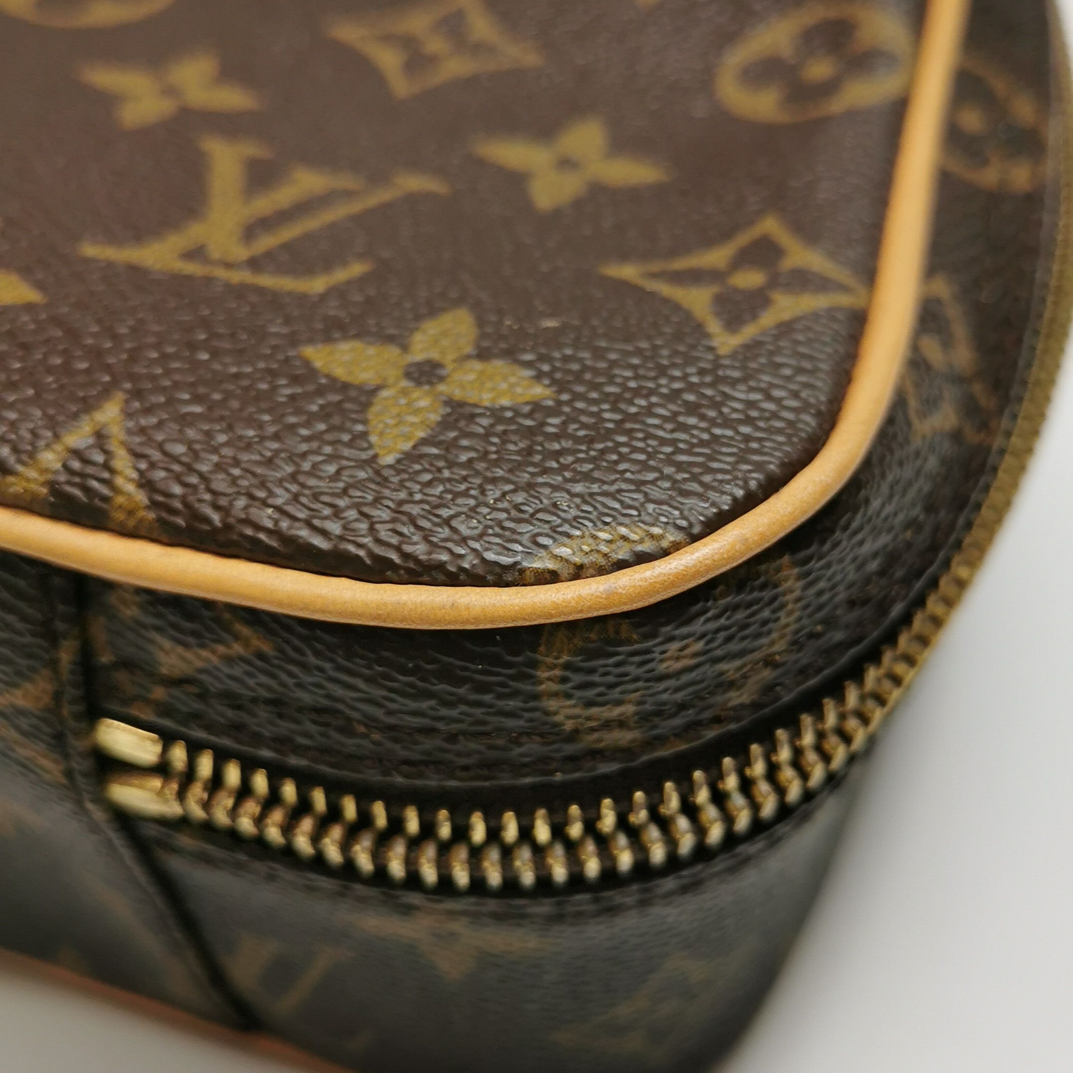 Louis Vuitton Louis Vuitton (LV) Vegetable Tanned Leather Monogram Print Size ONE SIZE - 7 Thumbnail