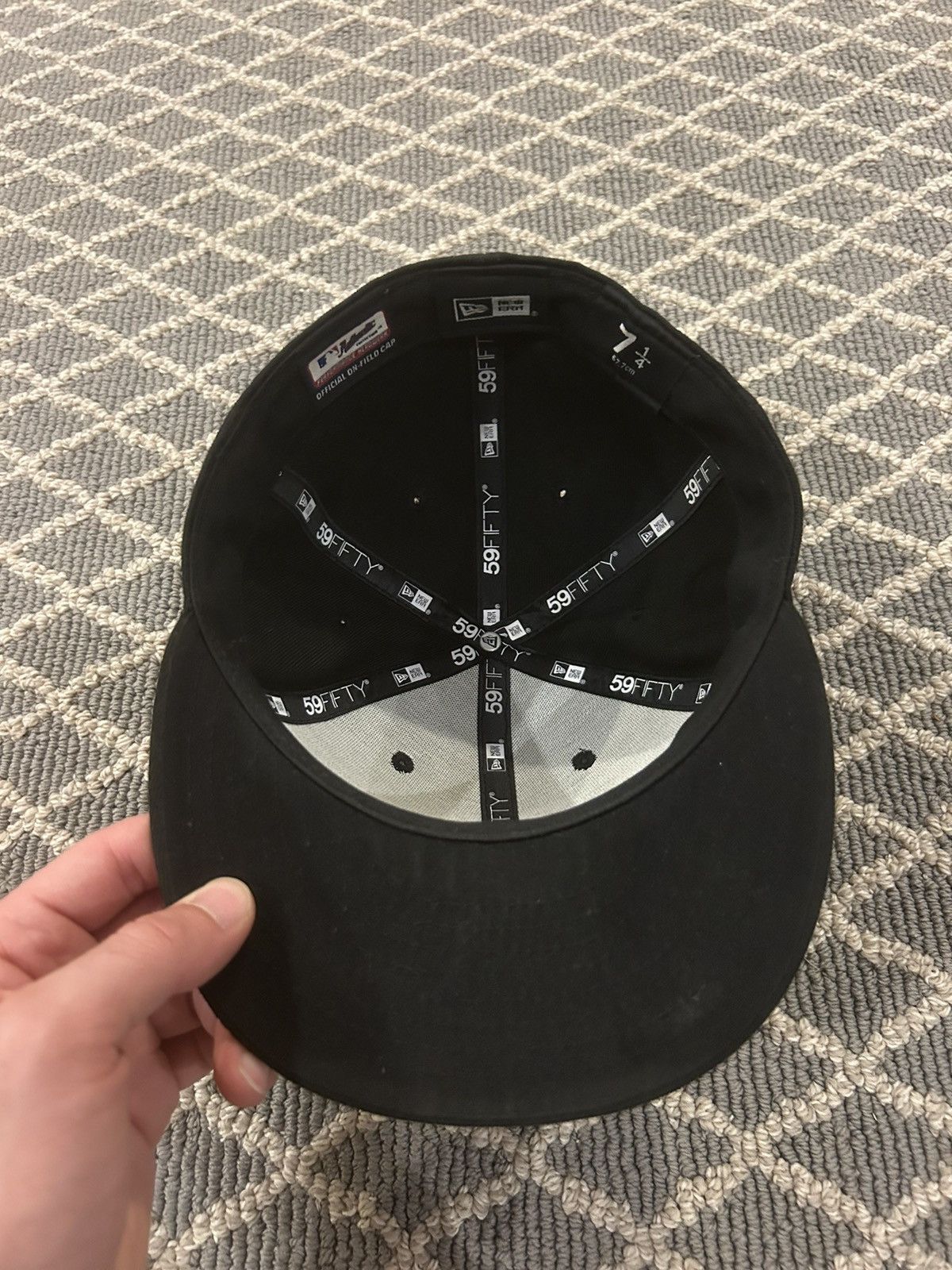 New Era White Sox Fitted Hat Size ONE SIZE - 3 Thumbnail