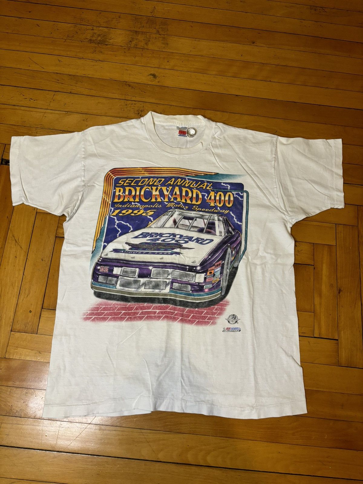 NASCAR × Vintage Vintage 1995 Brickyard 400 NASCAR Size US XL / EU 56 / 4 - 1 Thumbnail
