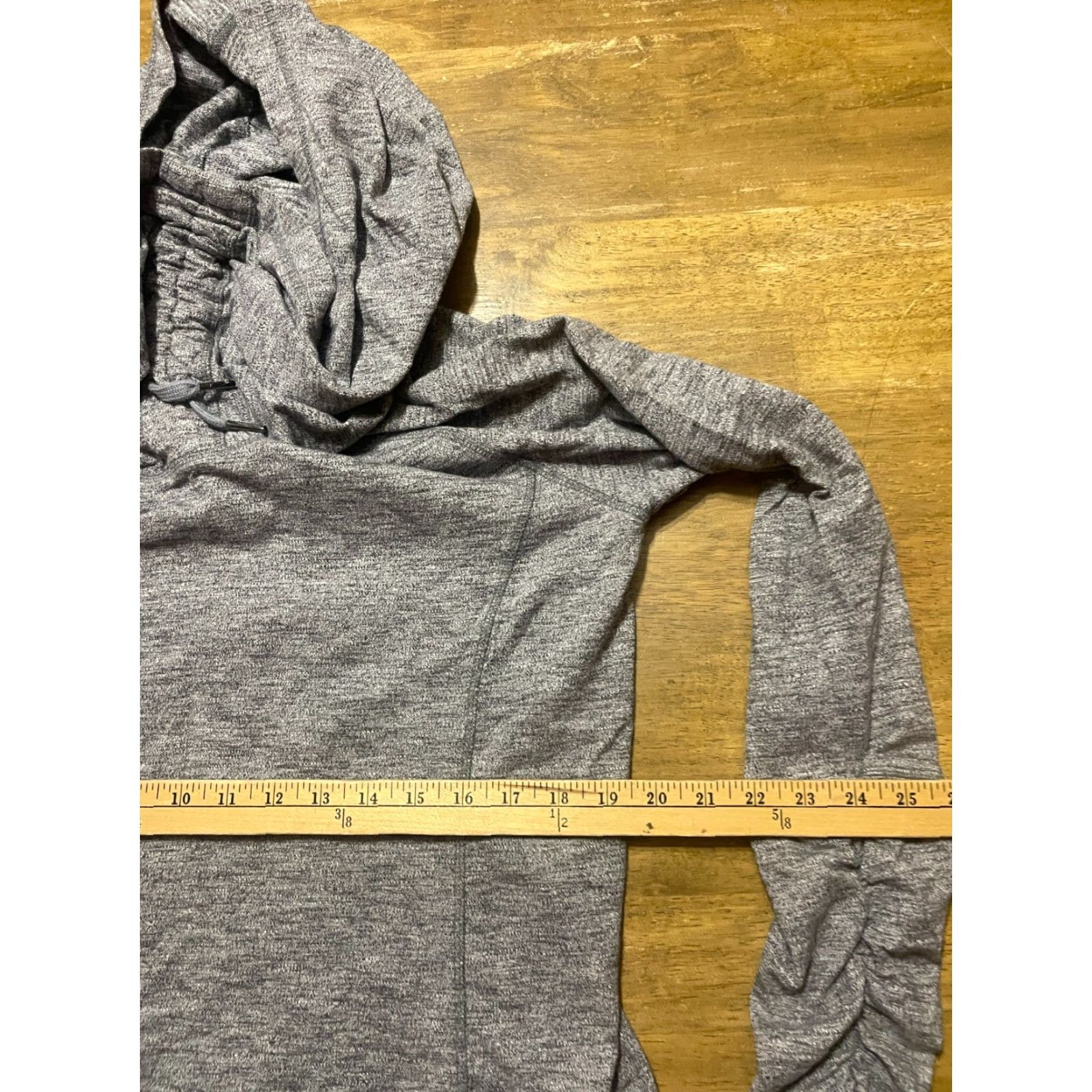 Vintage Ski-Doo Hoodie Womens XL Gray Pullover Drawstring Ruched Sleeve Regular Fit Activewear Sweatshirt Size XL / US 12-14 / IT 48-50 - 7 Thumbnail