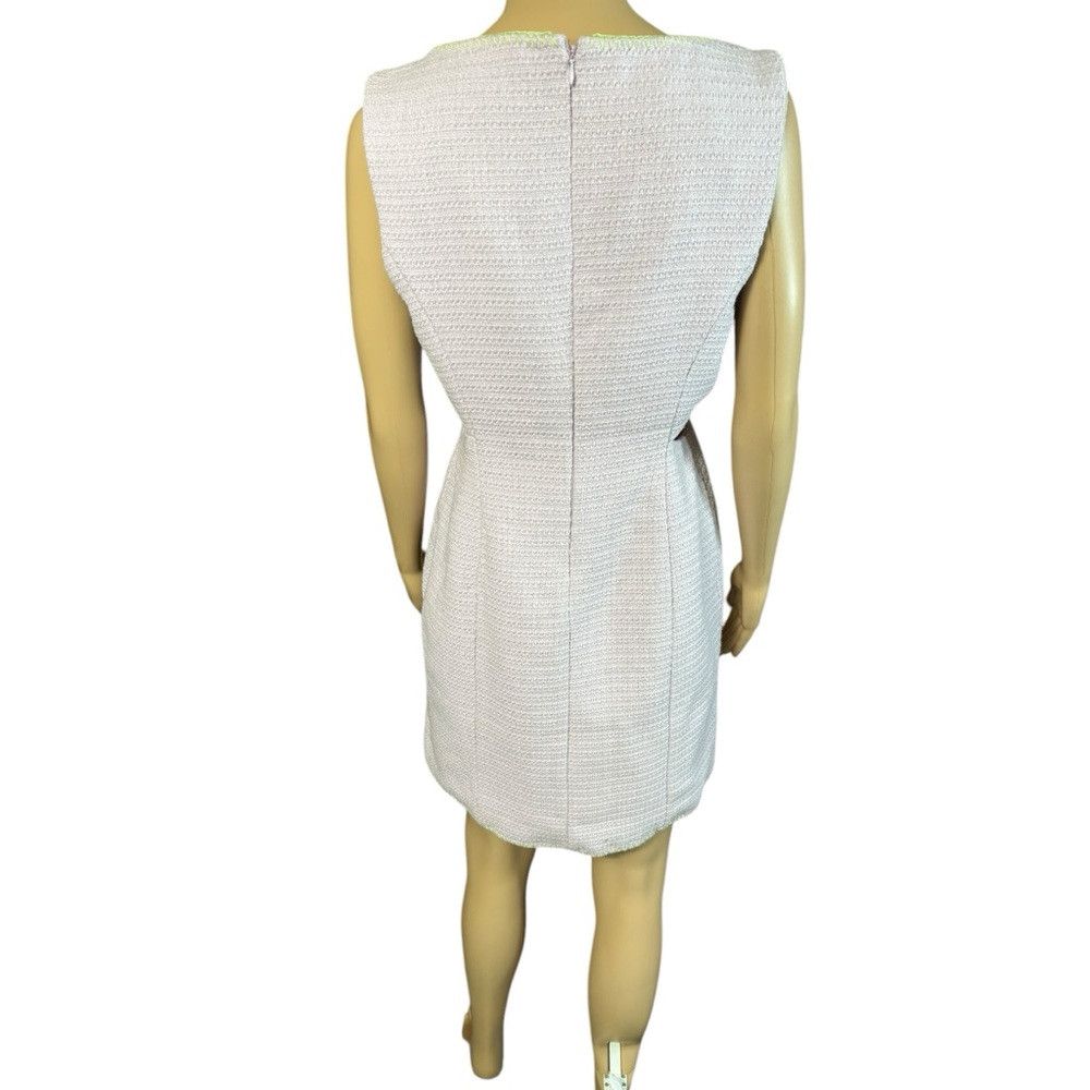 7 For All Mankind NWT New 7 For All Mankind Lilac Tweed Cut-Out Mini Dress Si Size M / US 6-8 / IT 42-44 - 4 Thumbnail