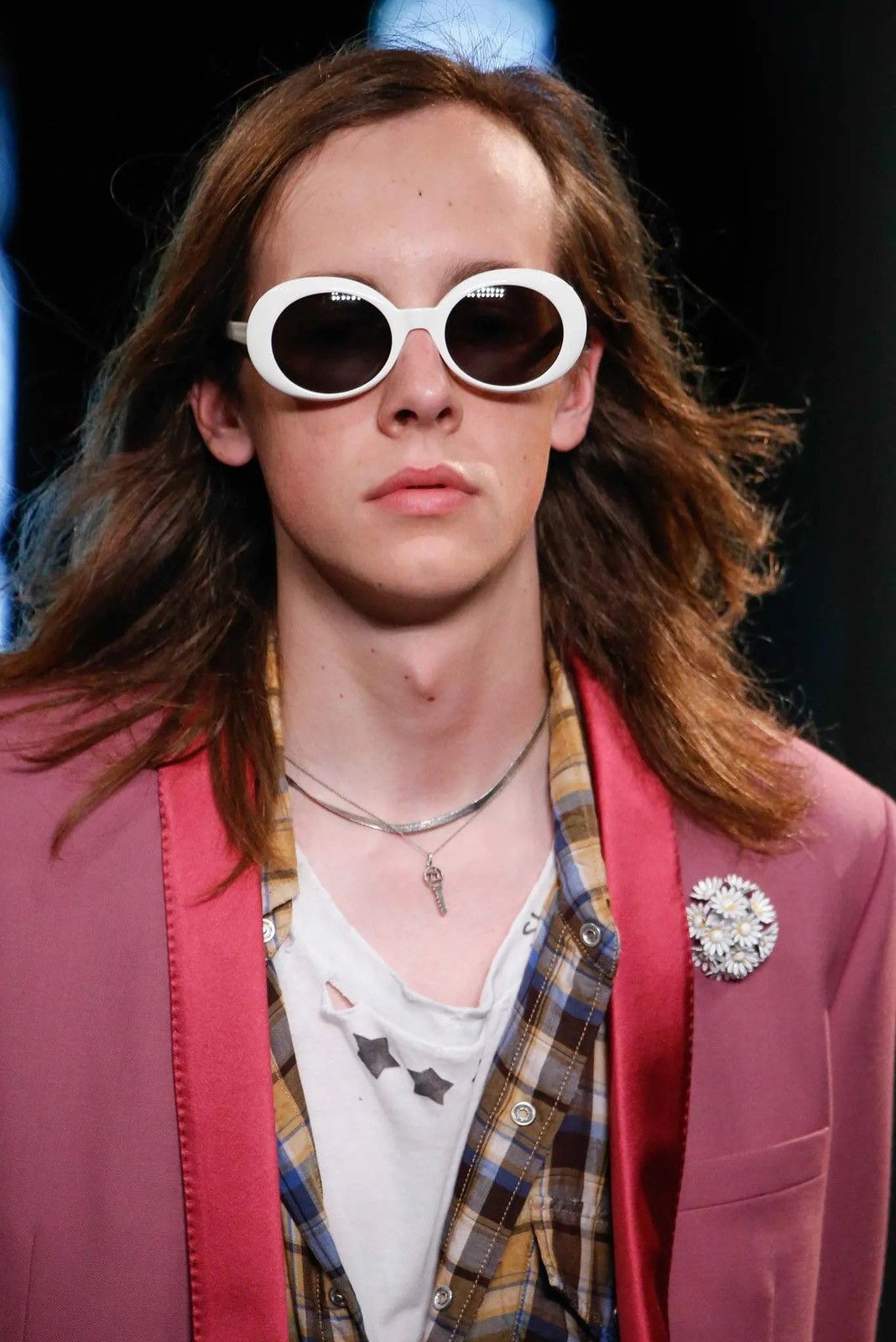 Saint Laurent Paris Saint Laurent Paris by Hedi Slimane 16SS Runway Silk Tee Size XL / US 12-14 / IT 48-50 - 10 Thumbnail