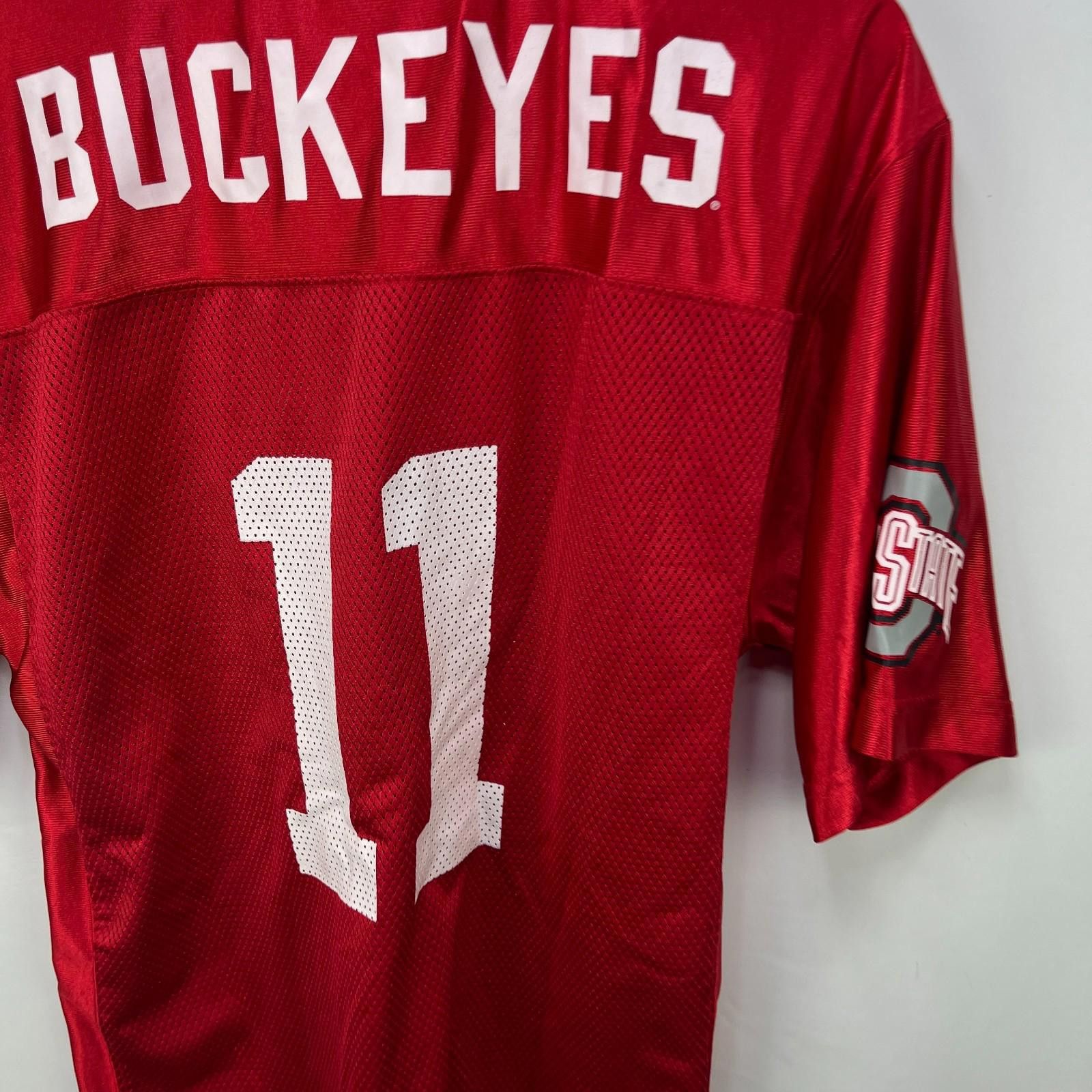 Nike Vintage Ohio State Buckeyes University Jersey Medium Size ONE SIZE - 8 Thumbnail