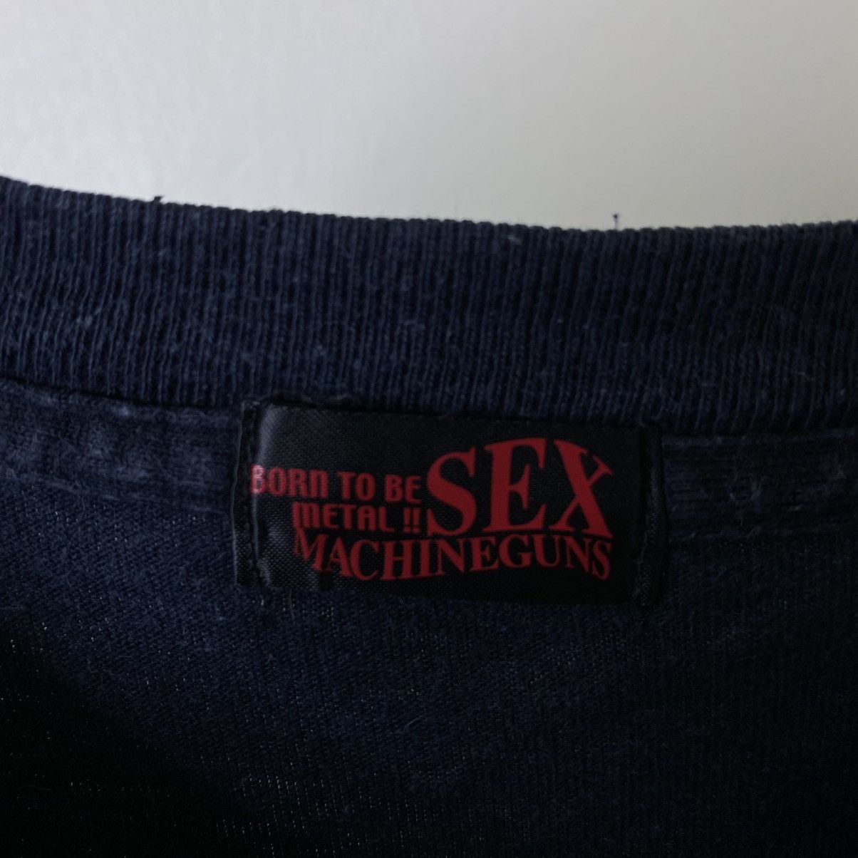 Band Tees 2003 Sex Machineguns Japanese Heavy Metal Band Concert Tour Size US M / EU 48-50 / 2 - 3 Thumbnail