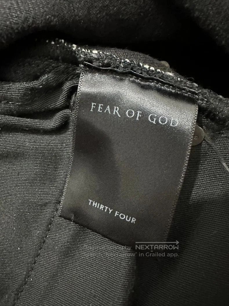Fear of God Fear of God 4th Black Denim Jeans. Size US 34 / EU 50 - 4 Thumbnail