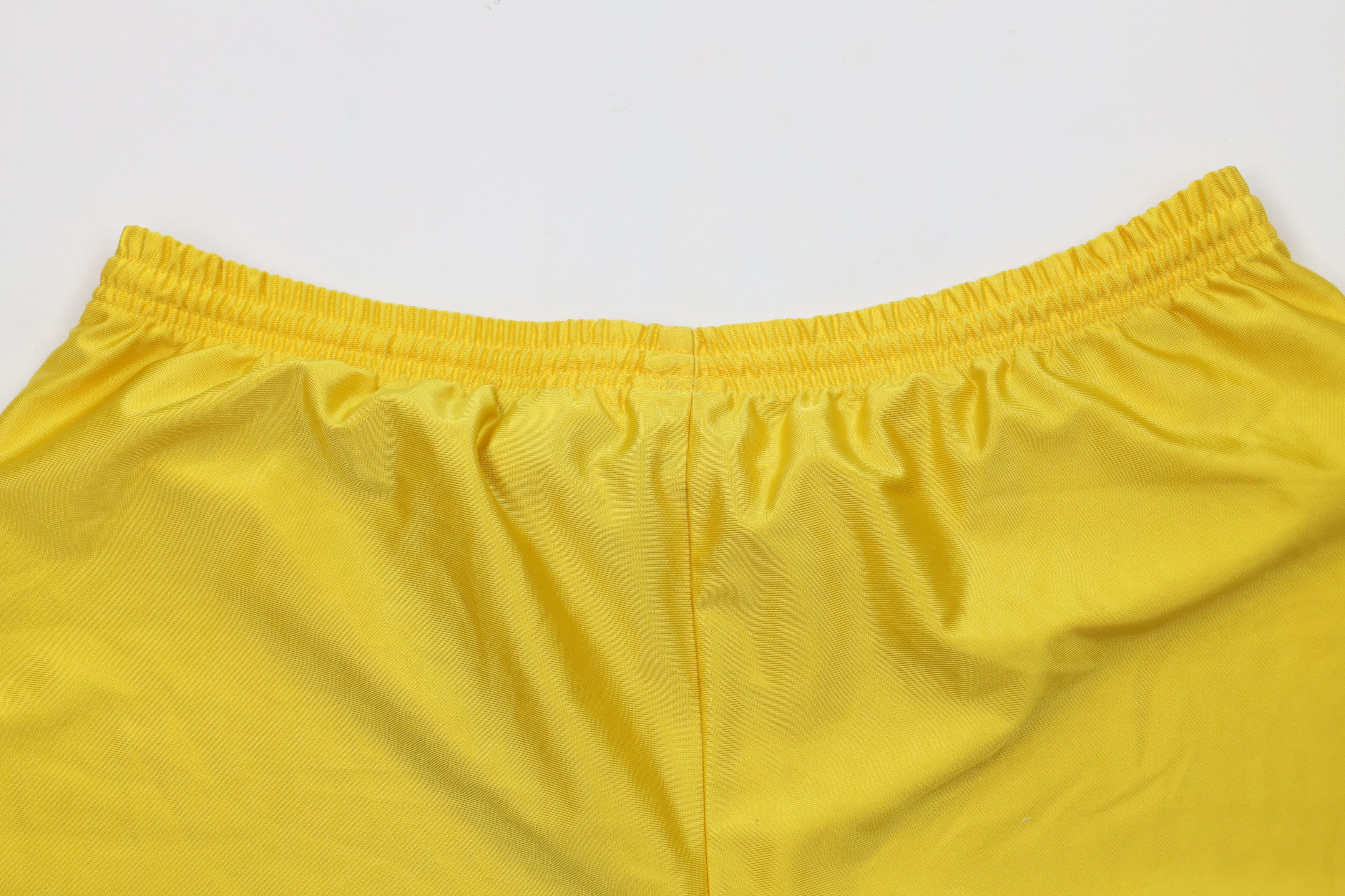 Nike Vintage 90s Nike Swoosh Gym Basketball Shorts Yellow USA Size US 36 / EU 52 - 10 Thumbnail