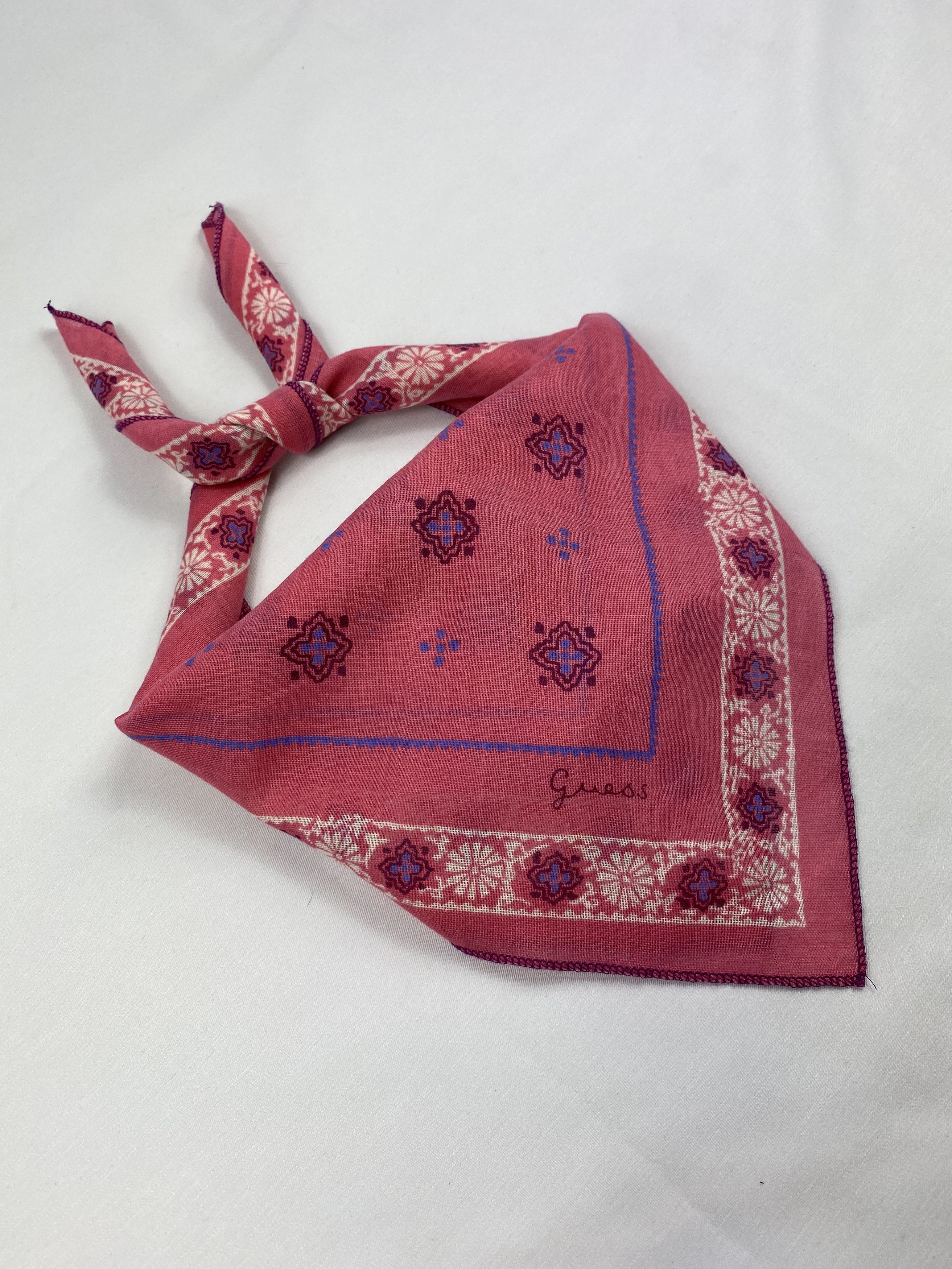 Guess × Vintage Guess Handkerchief / Bandana / Neckerchief Size ONE SIZE - 2 Thumbnail