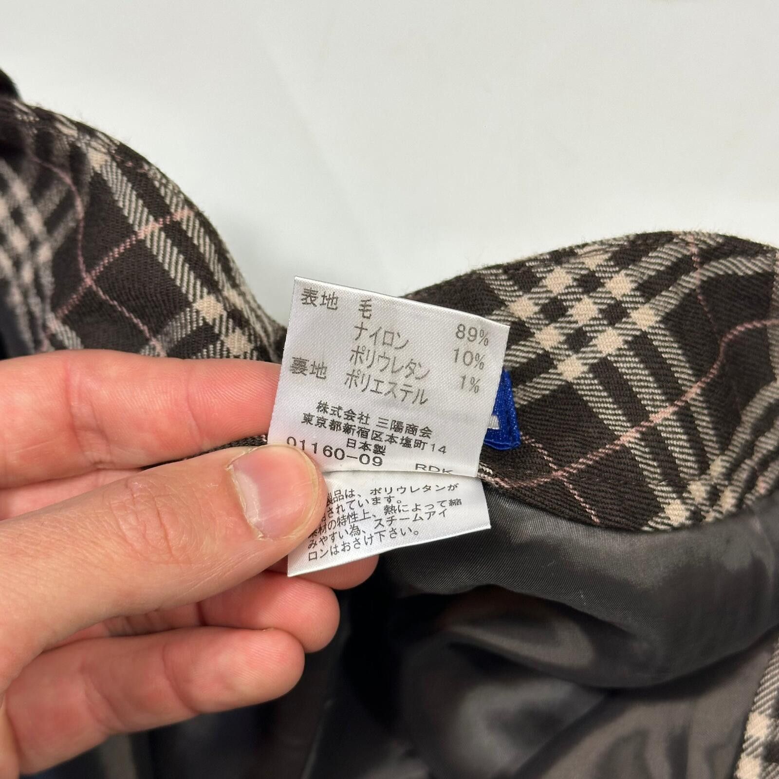 Burberry Burberry 00’s Pink Prorsum Logo Nova Check Capri Trousers 6 Size 26" / US 2 / IT 38 - 7 Thumbnail
