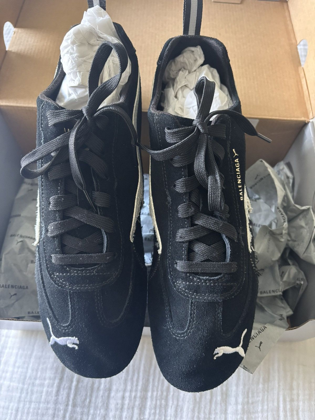 Balenciaga × Puma BALENCIAGA X PUMA SPEEDCAT Size US 10.5 / EU 43-44 - 2 Thumbnail