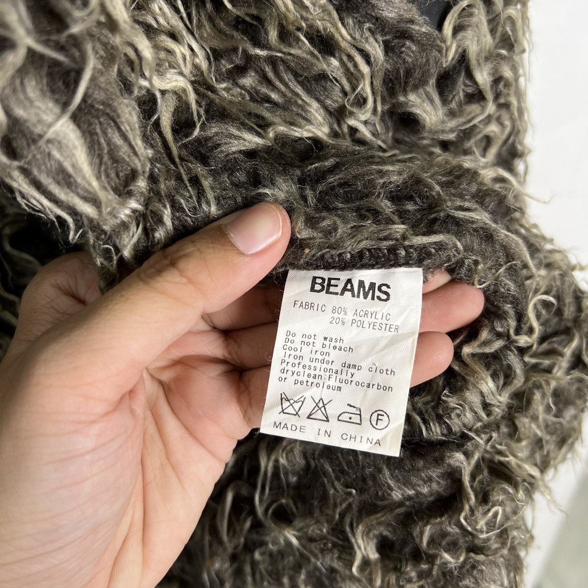 Beams Plus 🔥 BEAMS MOLESKIN FAUX FUR JACKET Size US M / EU 48-50 / 2 - 13 Thumbnail