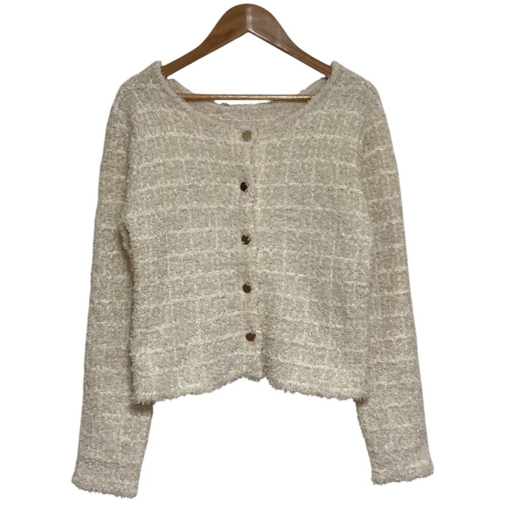 Other Other ANAYI Tweed 2way Cardigan Textile Tops 102518-16-590 DUTY FREE for USA Size ONE SIZE - 1 Thumbnail