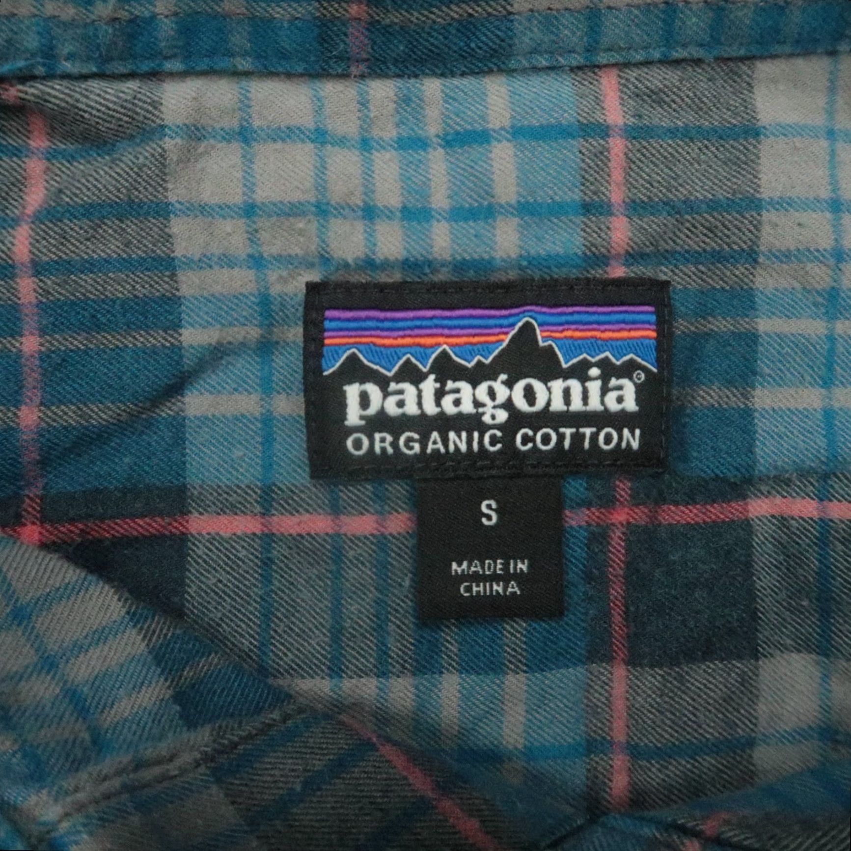 Patagonia Patagonia Shirt Mens Small Blue Plaid Long Sleeve Pima Cotton Button Up Shirt Blue Pockets All Seasons Mens Size US S / EU 44-46 / 1 - 3 Thumbnail