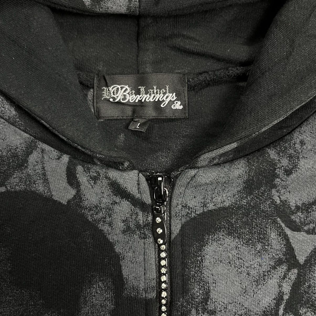 If Six Was Nine Berning Sho all over print skull zip hoodie Size US M / EU 48-50 / 2 - 8 Thumbnail