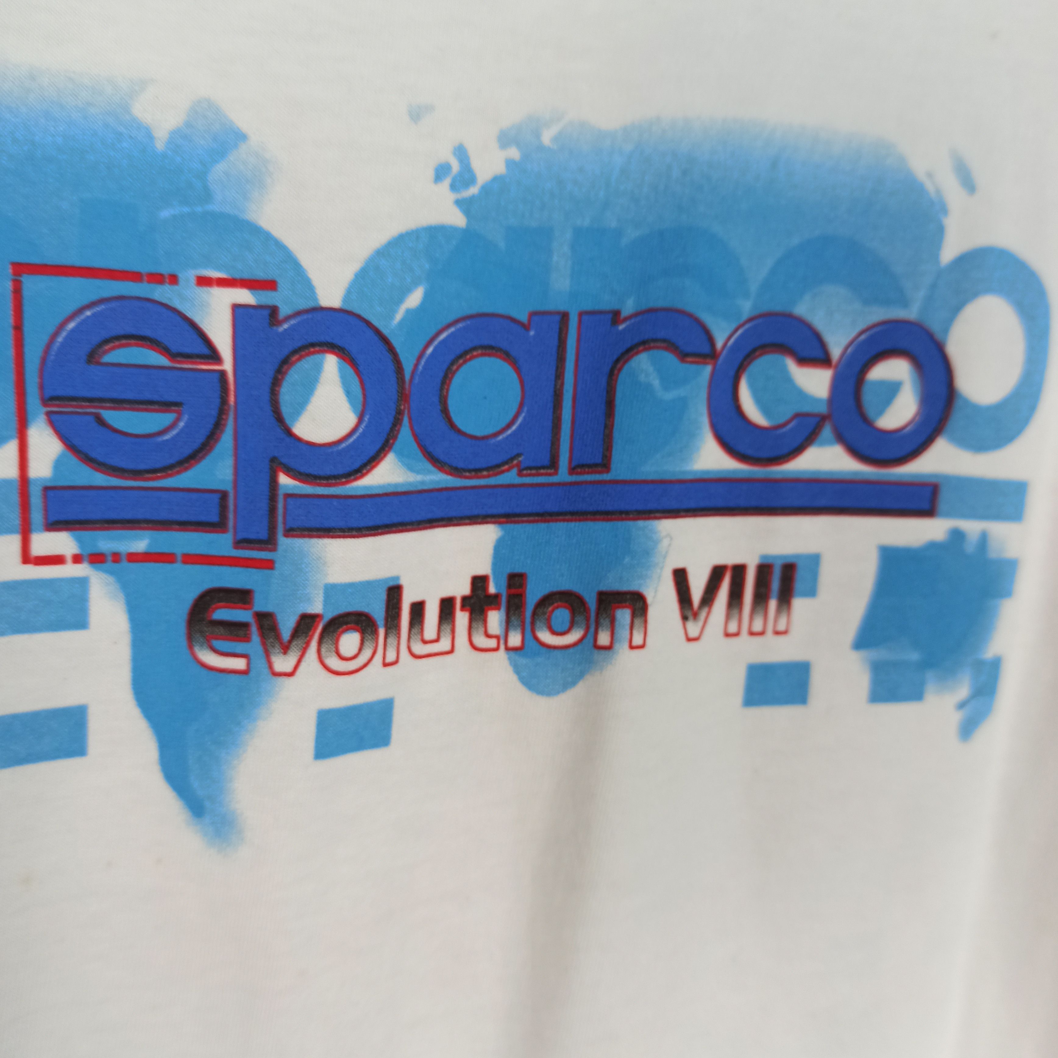 Sports Specialties Rare SPARCO Lancer Evolution VIII Mitsubishi Tshirt Size US M / EU 48-50 / 2 - 6 Thumbnail