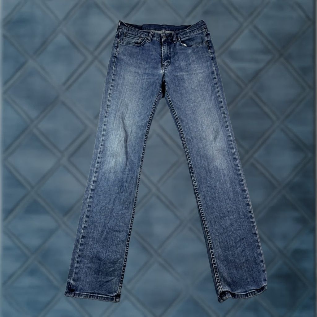 Levi's Levi's 514 Jeans Mens 32x34 Blue Straight Leg Stretch Denim Medium Wash Regular Size US 32 / EU 48 - 1 Thumbnail