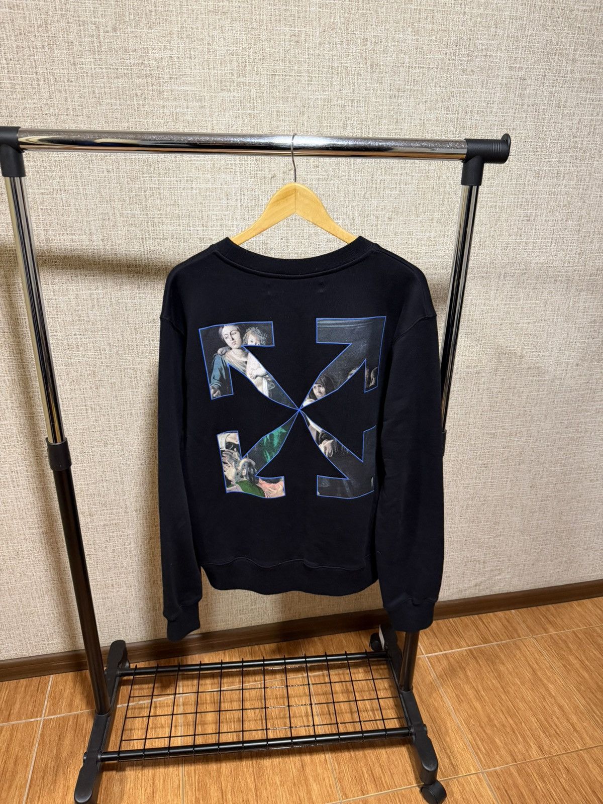 Off-White OFF WHITE CARAVAGGIO SWEATSHIRT Size US L / EU 52-54 / 3 - 2 Thumbnail