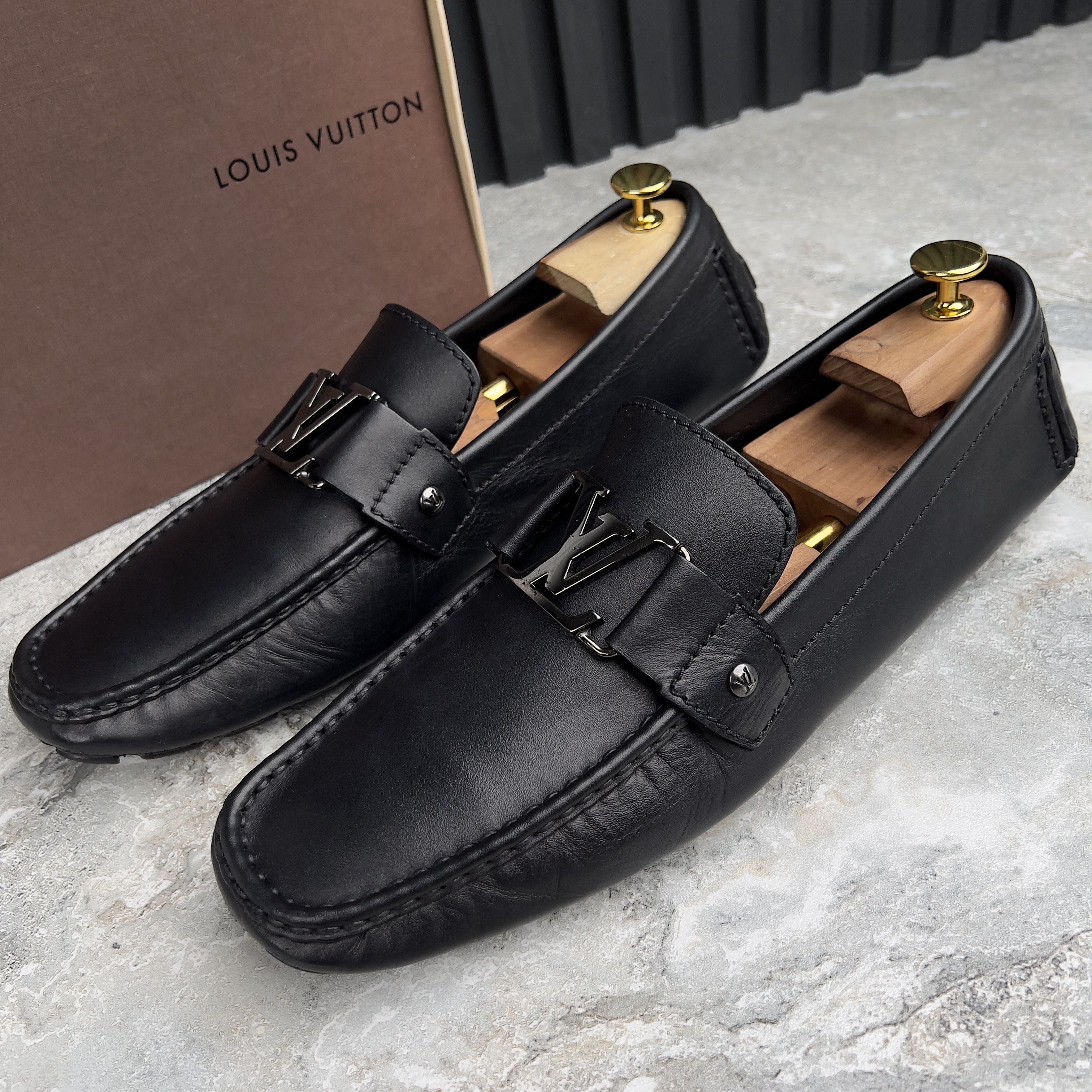 Louis Vuitton Monte Carlo Driving Moccasin Leather