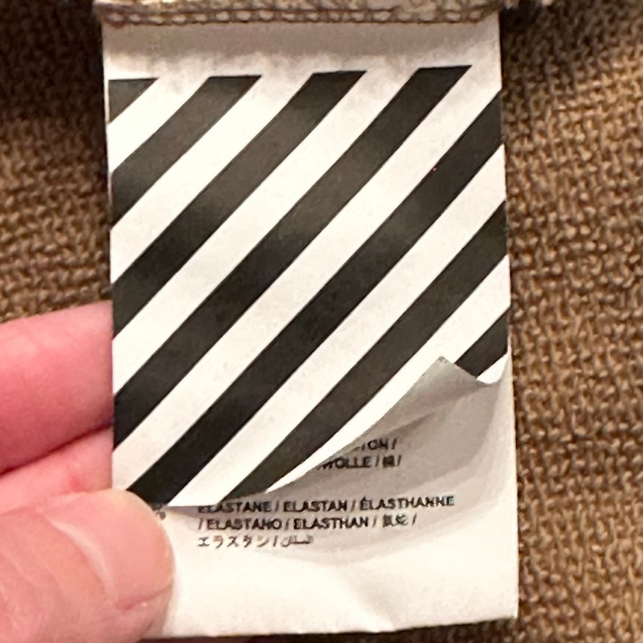 Off-White Diagonal Camouflage Long Sleeve size L Pullover Sweatshirt Size US L / EU 52-54 / 3 - 10 Thumbnail