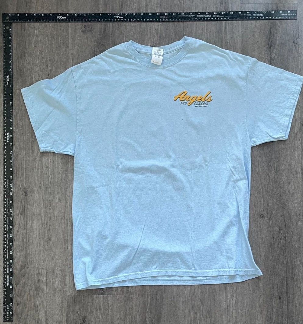 Vintage Y2K Military Angels “Navy Pin-up” Graphic T-shirt (Sz.XL) Size US XL / EU 56 / 4 - 4 Thumbnail