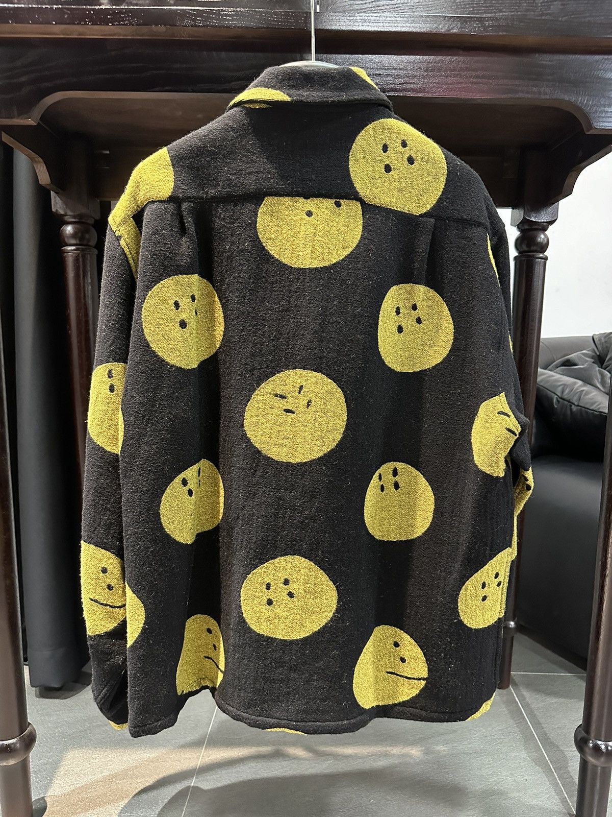 Kapital Kapital Buttons Smiley Button Up Jacket Black Size US M / EU 48-50 / 2 - 2 Thumbnail