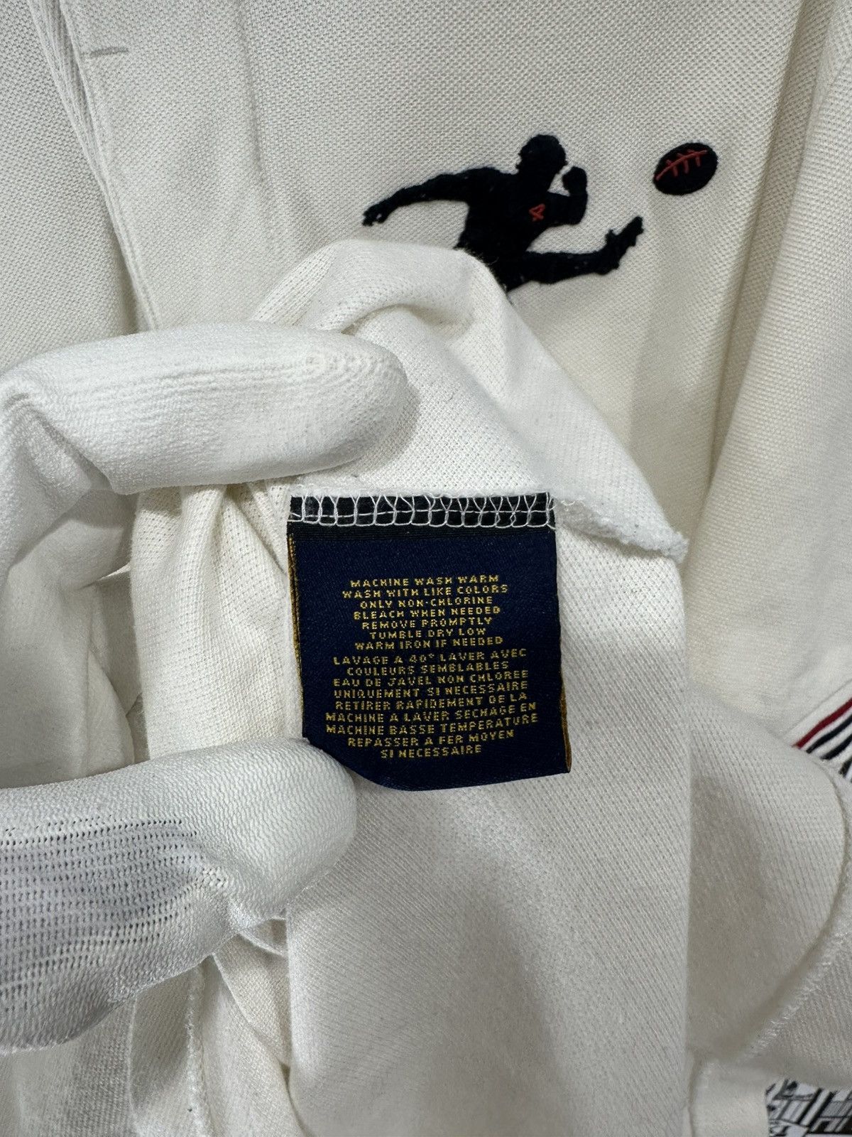Polo Ralph Lauren Rugby Ralph Lauren Big Kicker Polo White L Size US L / EU 52-54 / 3 - 6 Thumbnail