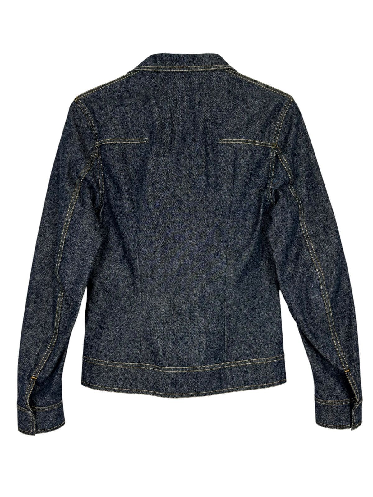 Dior × Hedi Slimane S/S 2002 Denim Jacket (SS02, Archive/Vintage, Homme) Size US S / EU 44-46 / 1 - 2 Thumbnail