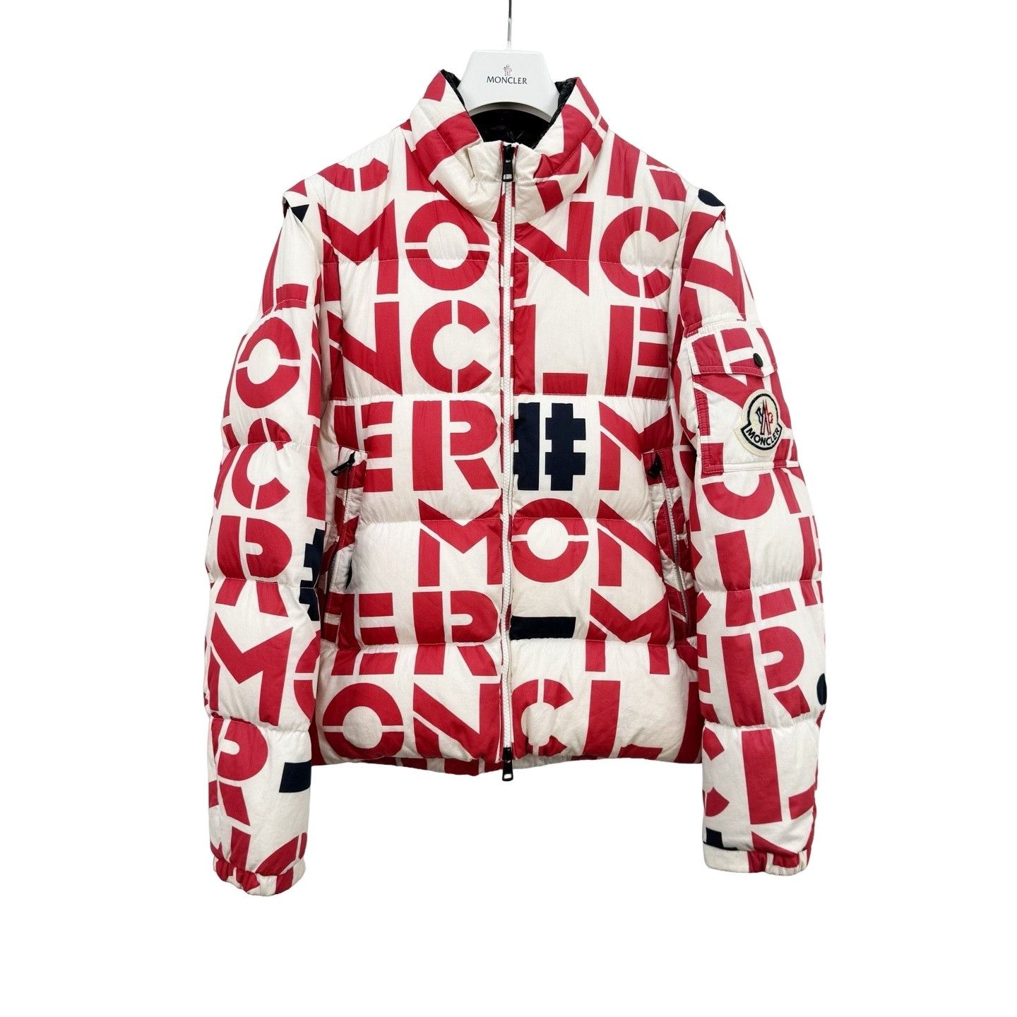 Moncler Moncler Logo Print Down Jacket Size 2 Size US M / EU 48-50 / 2 - 1 Thumbnail
