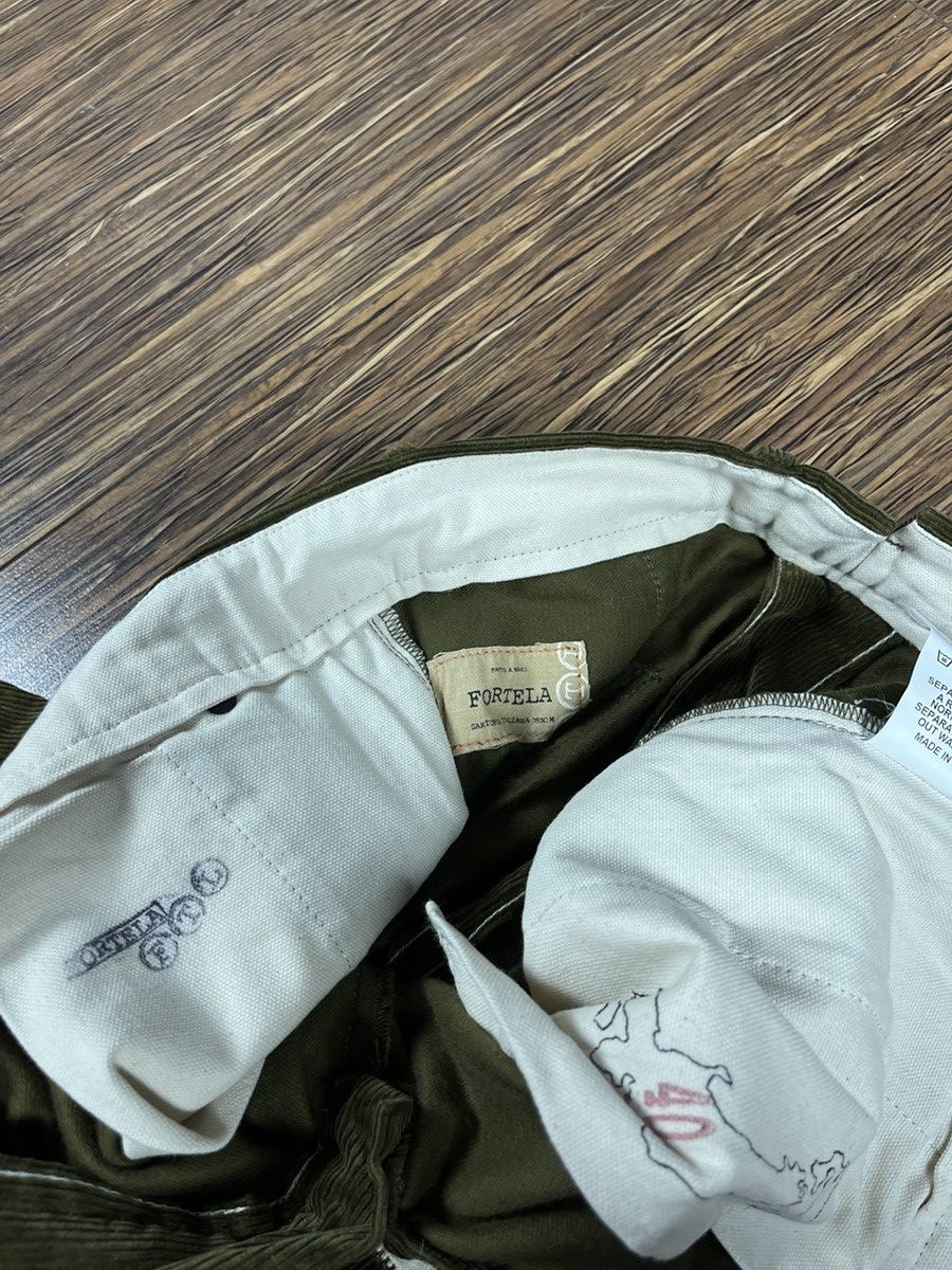 Fortela ➕ fortela khaki green cropped corduroy pants Italian Size US 30 / EU 46 - 3 Thumbnail