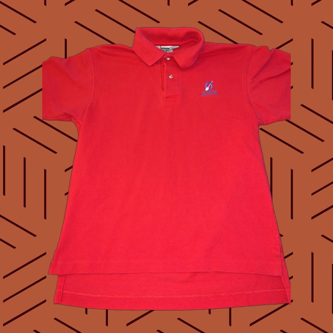 Vintage VINTAGE Outer Banks Polo Shirt Canoe Club Waikiki Hawaii Red 100% Cotton Short Sleeve Collared Logo Limited Edition Mens Small Size US S / EU 44-46 / 1 - 1 Thumbnail
