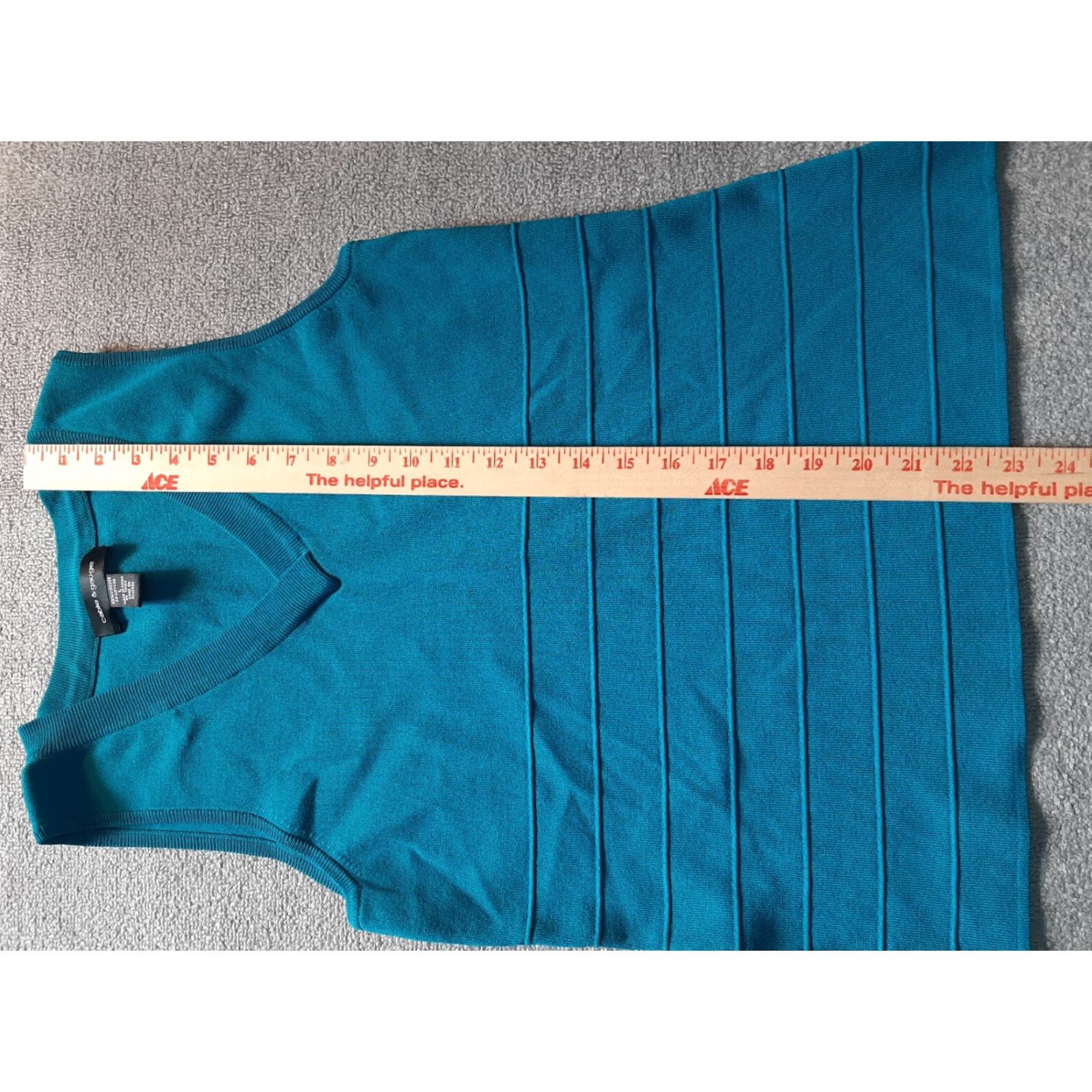 Vintage Cable and Gauge Sleeveless Womens Large L Sleeveless Top Blue Size L / US 10 / IT 46 - 3 Thumbnail