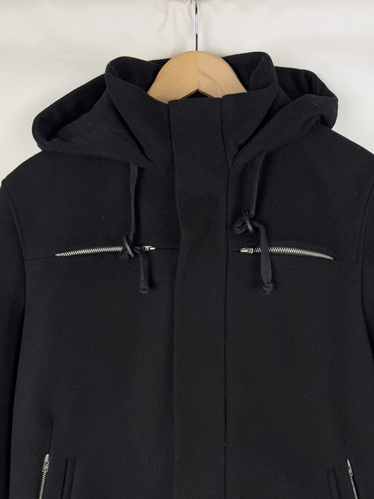 Cos Cos Men’s Wool Hooded Full Zip Jacket Size 50 Size US M / EU 48-50 / 2 - 8 Thumbnail