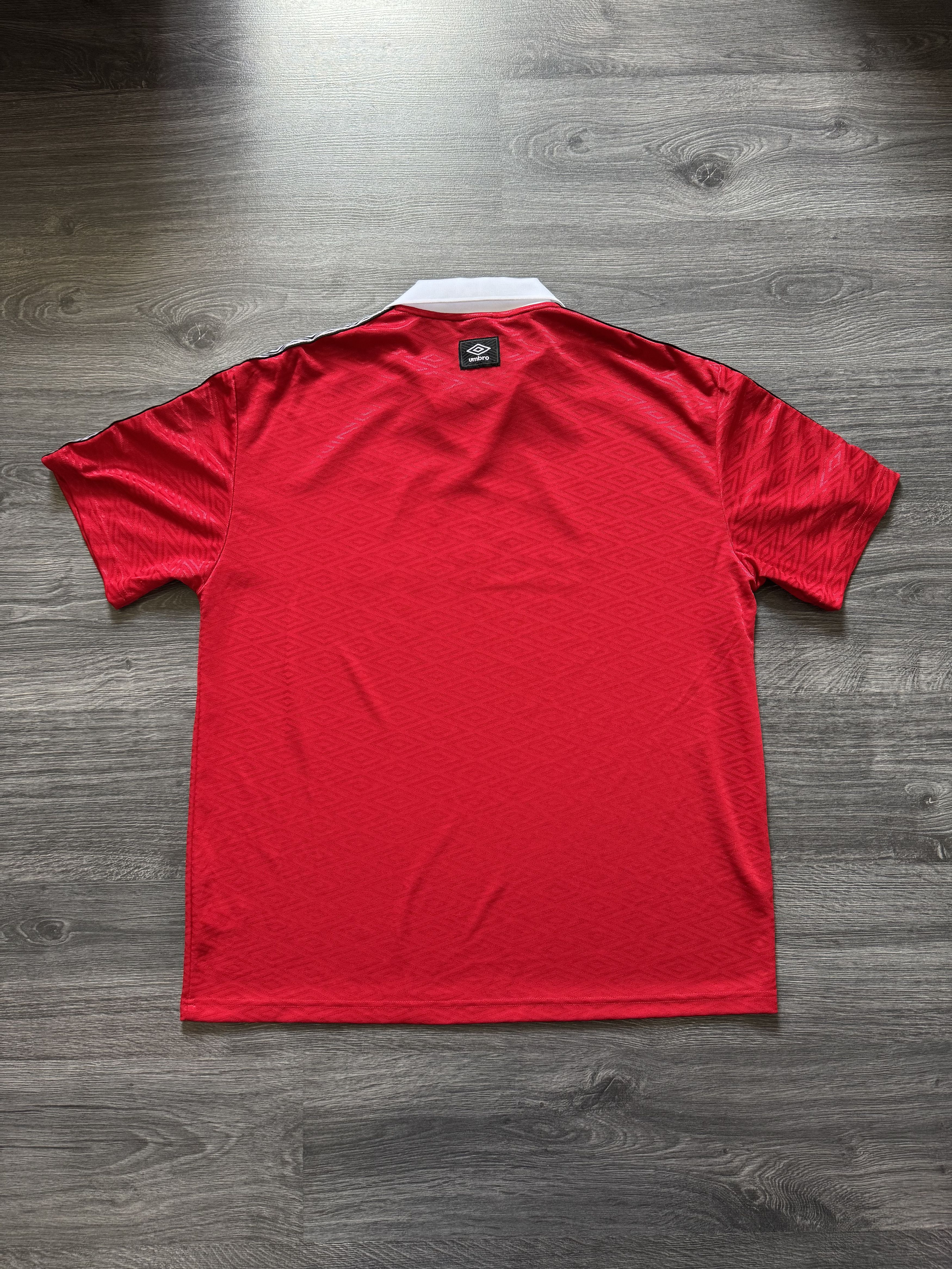 Umbro Vintage Umbro Soccer Jersey Shirt Football 2XL Size US XXL / EU 58 / 5 - 2 Thumbnail