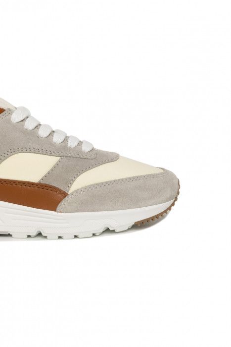 Saint Laurent Paris o1bcso1str1225 Bump Sneakers In Nylon in White/Grey Size US 8 / EU 41 - 4 Thumbnail